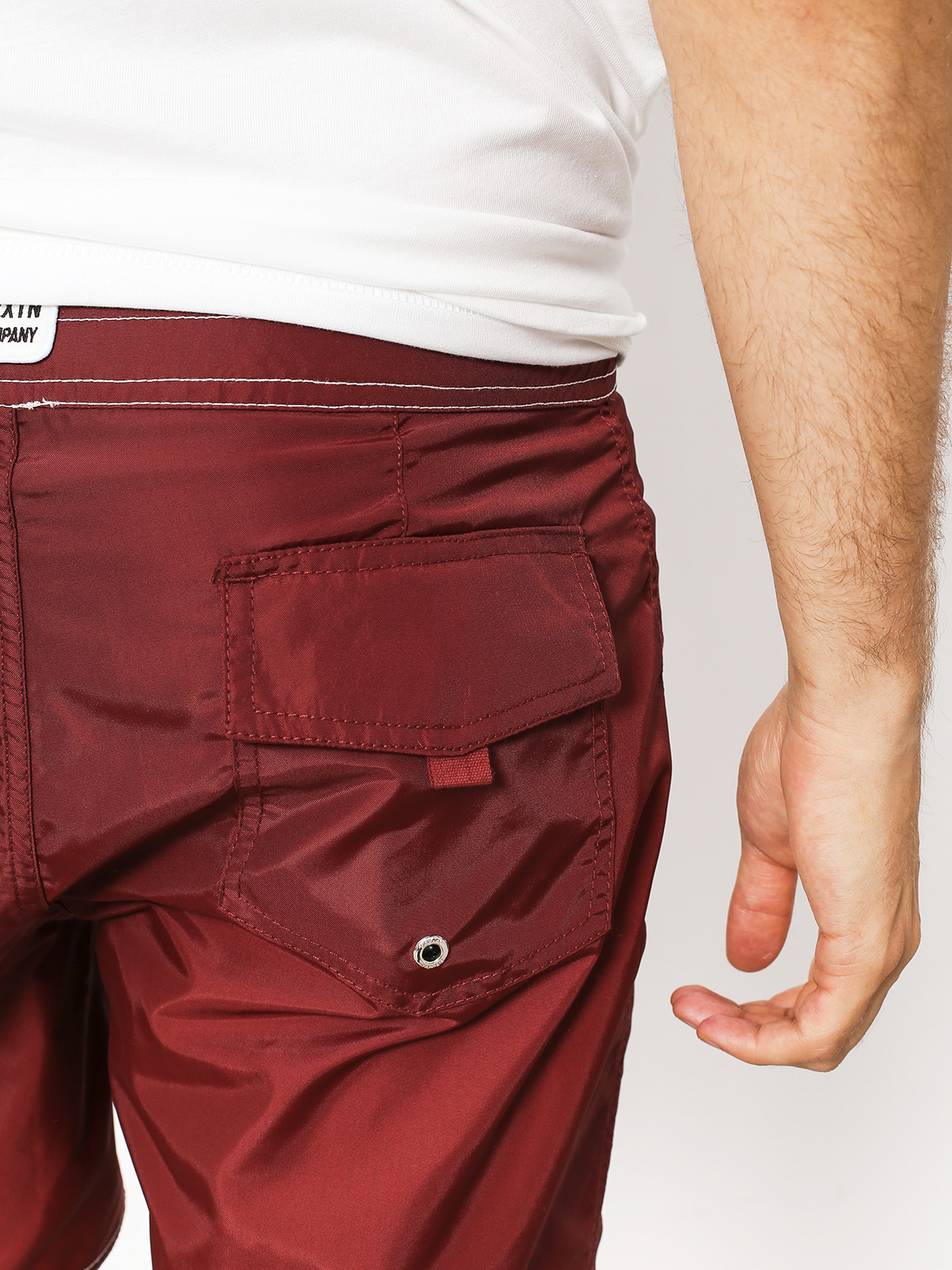 Boardshorty Brixton Bering II Trunk (burgundy/white)