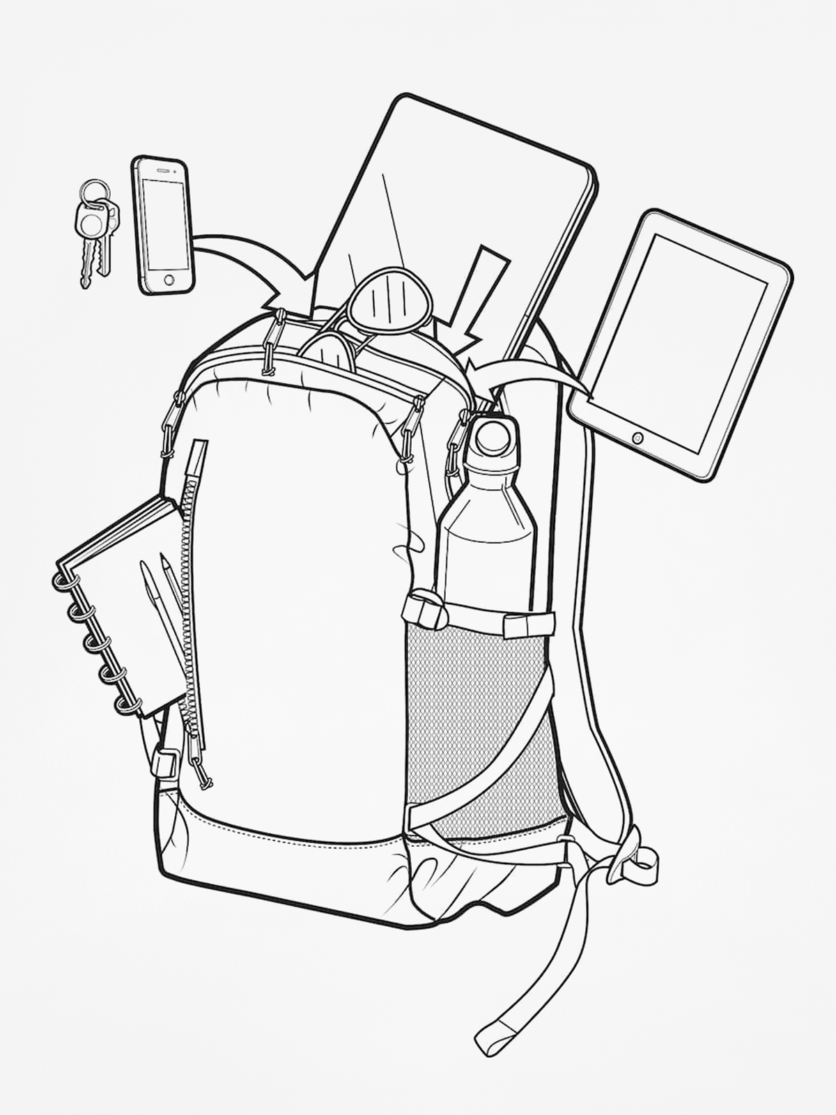 Plecak Burton Prospect (kelp heather)