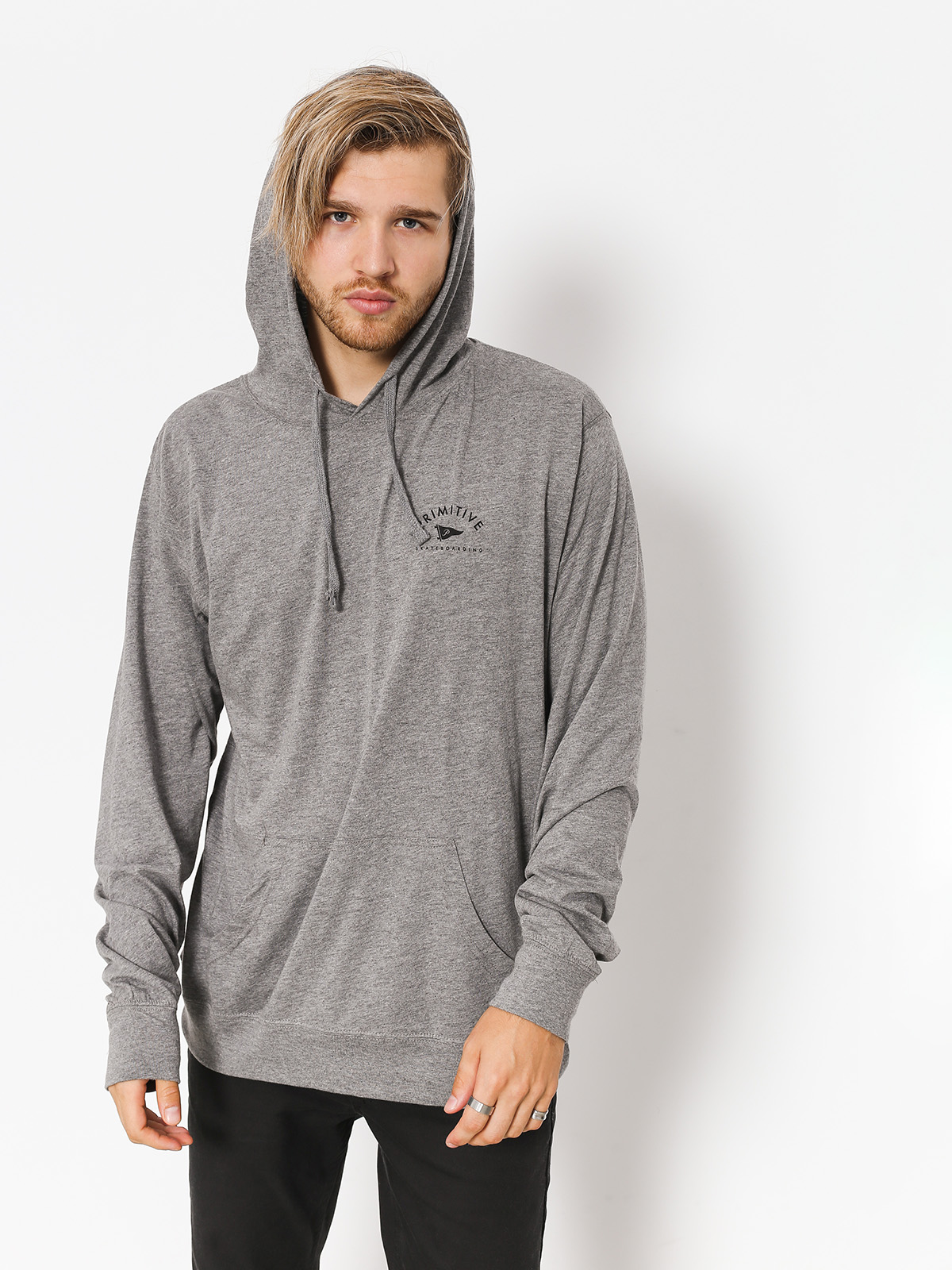 Bluza z kapturem Primitive Pennant Arch HD (athletic heahter)
