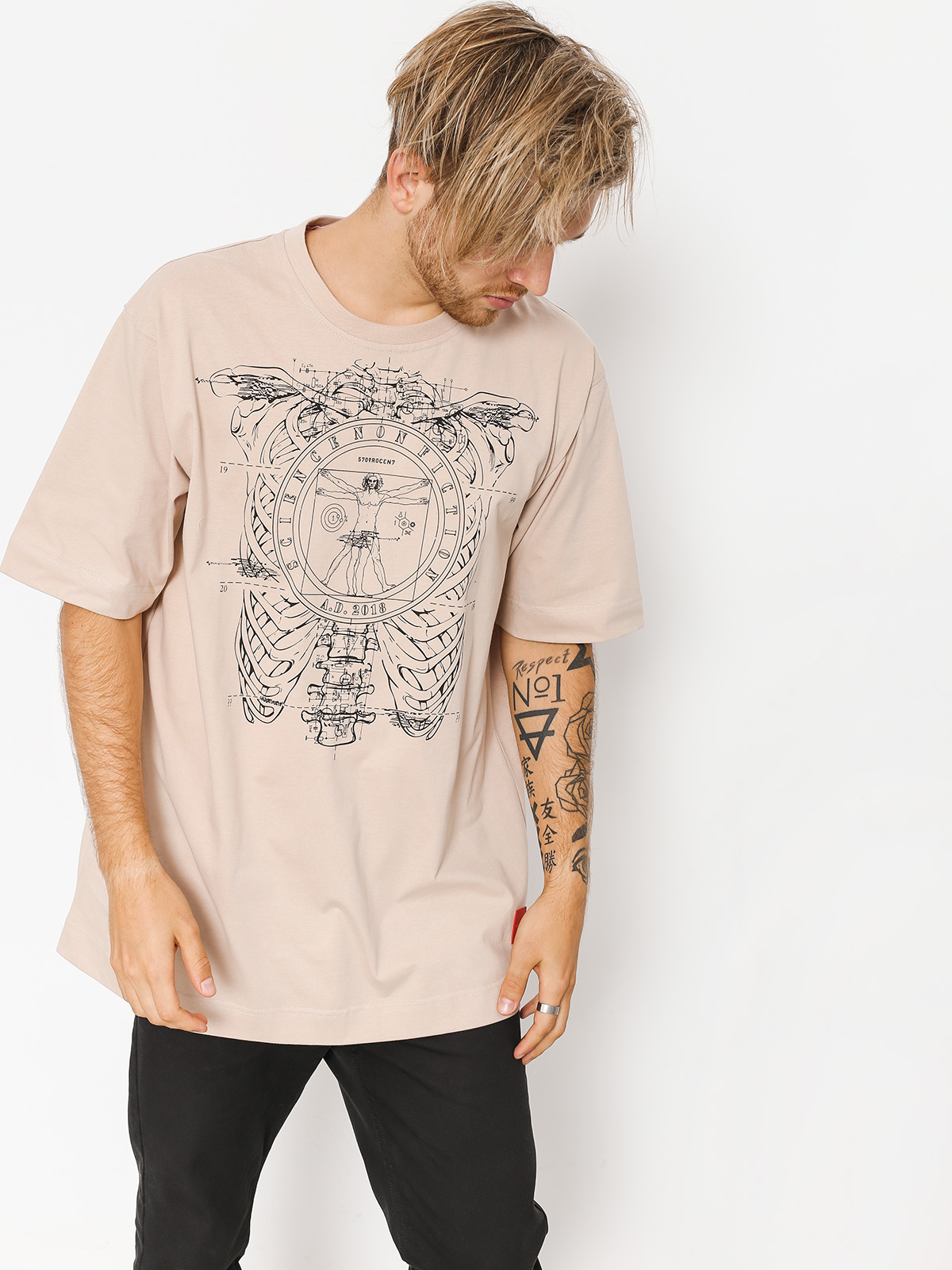 T-shirt Stoprocent Vinci (beige)