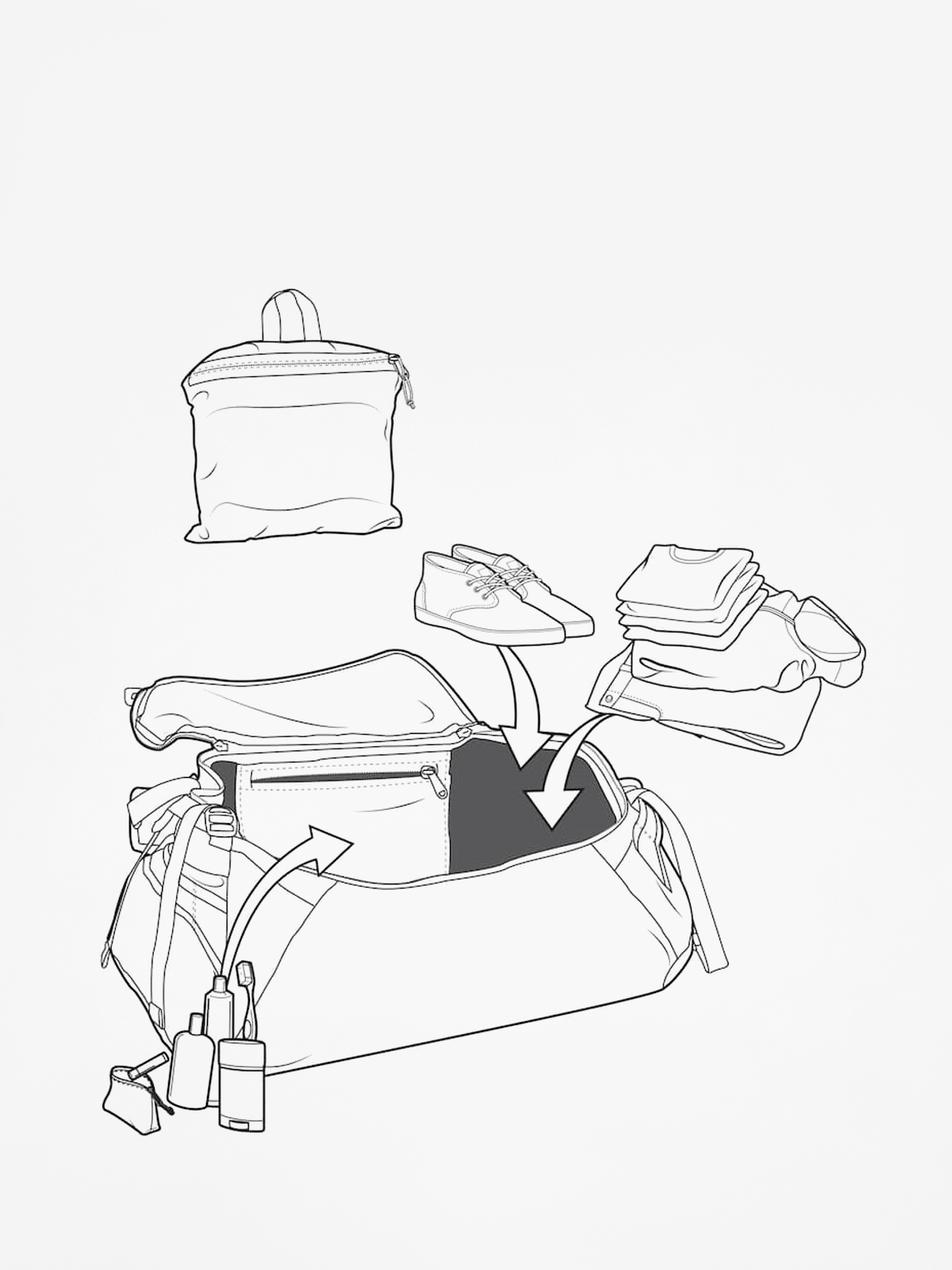 Torba Burton Multipath Duffle 40 (vallarta coated  rip)