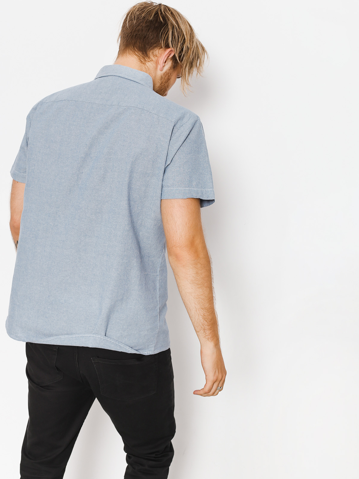 Koszula Brixton Reeve (white/blue)