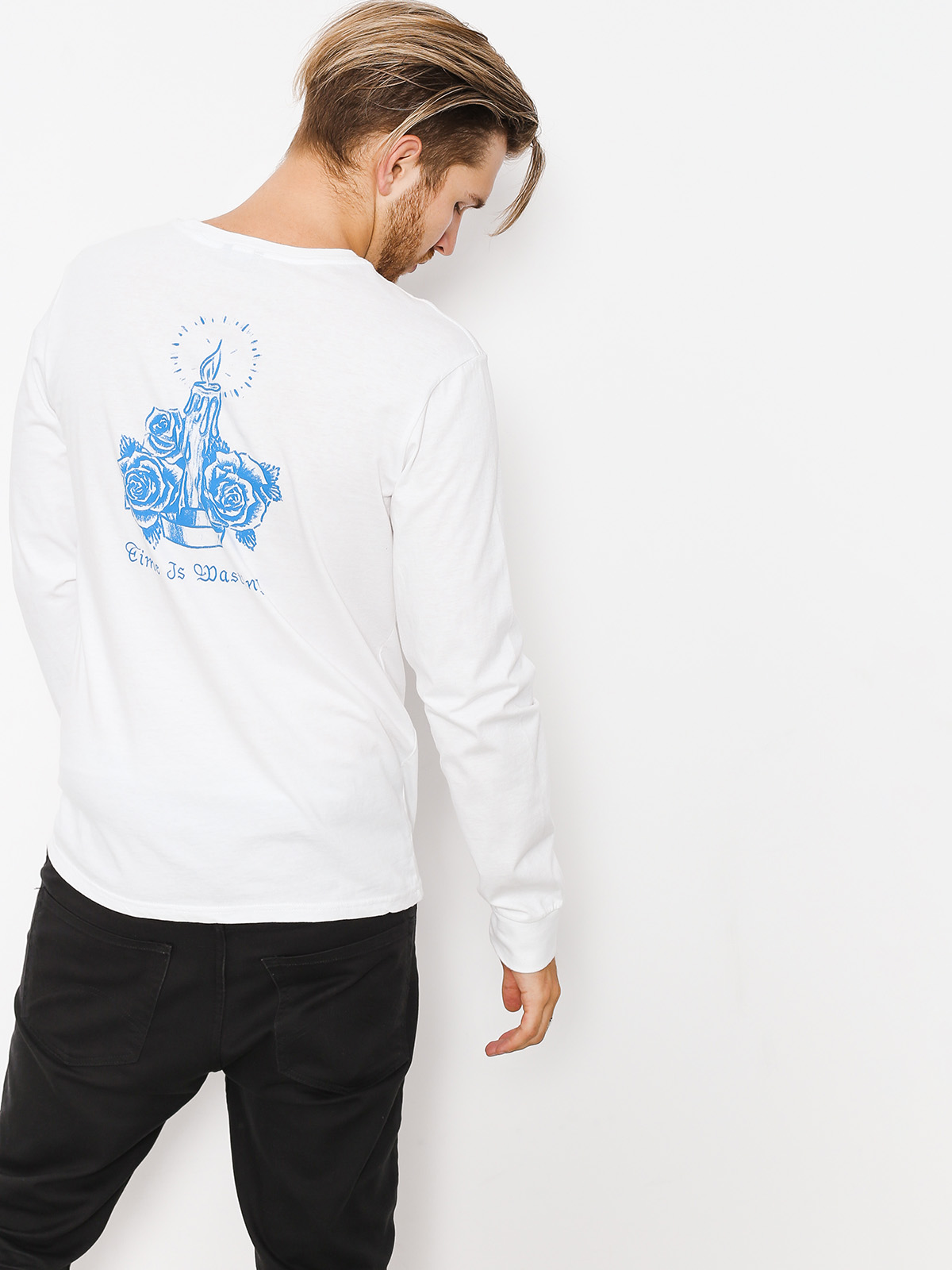 Longsleeve Brixton Vela Prem (white)