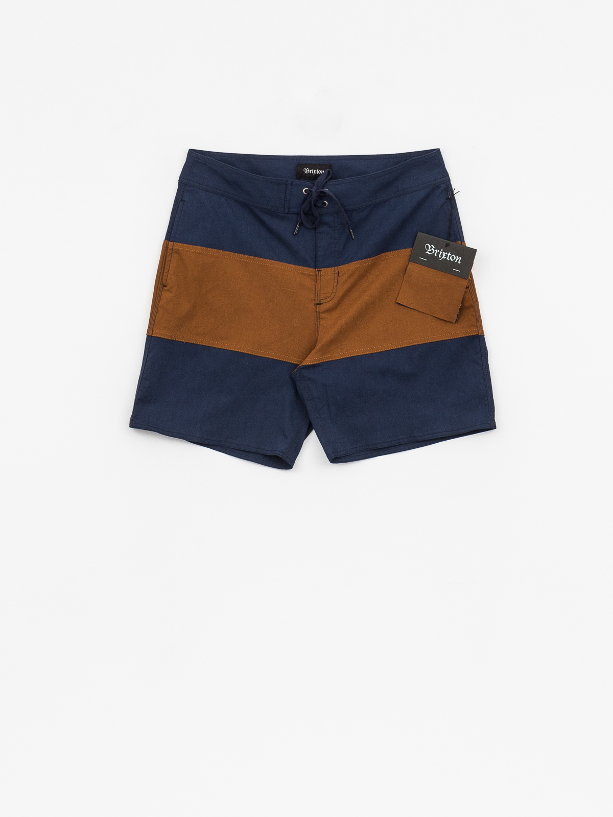 Szorty Brixton Convoy Trunk (washed navy/copper)