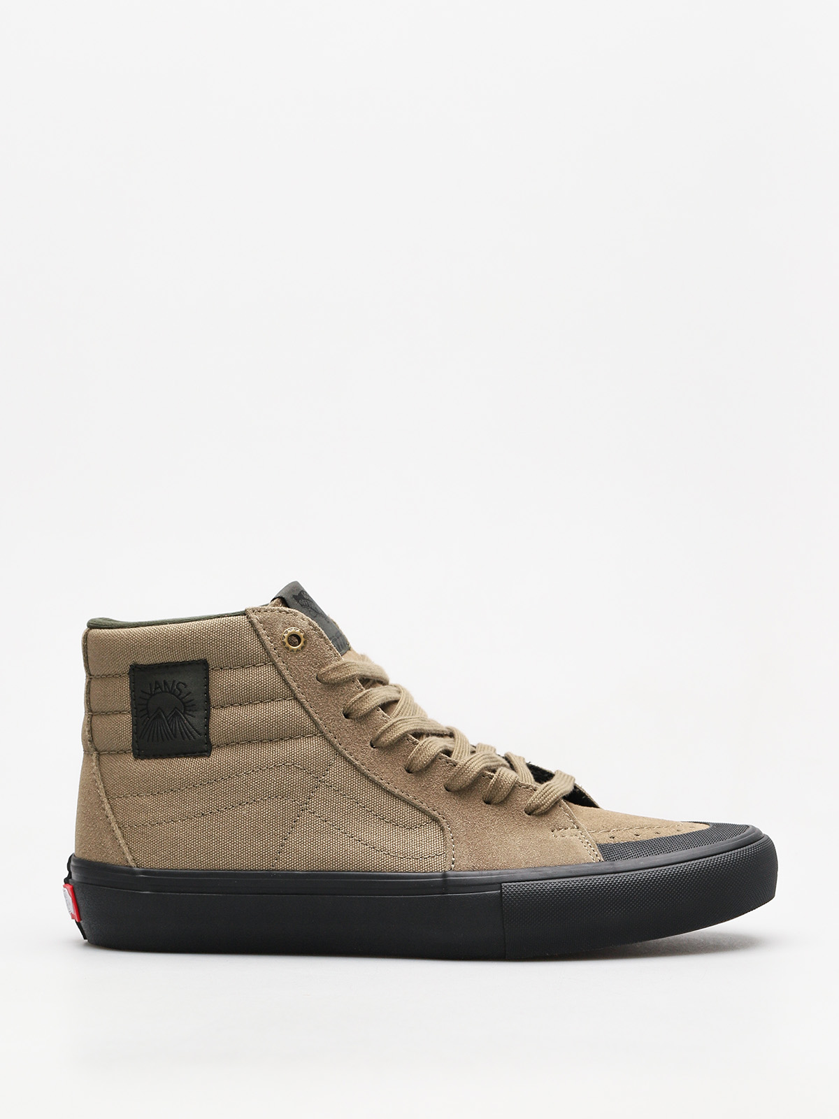Buty Vans Sk8 Hi Pro - beżowy (dakota roche covert green/black)
