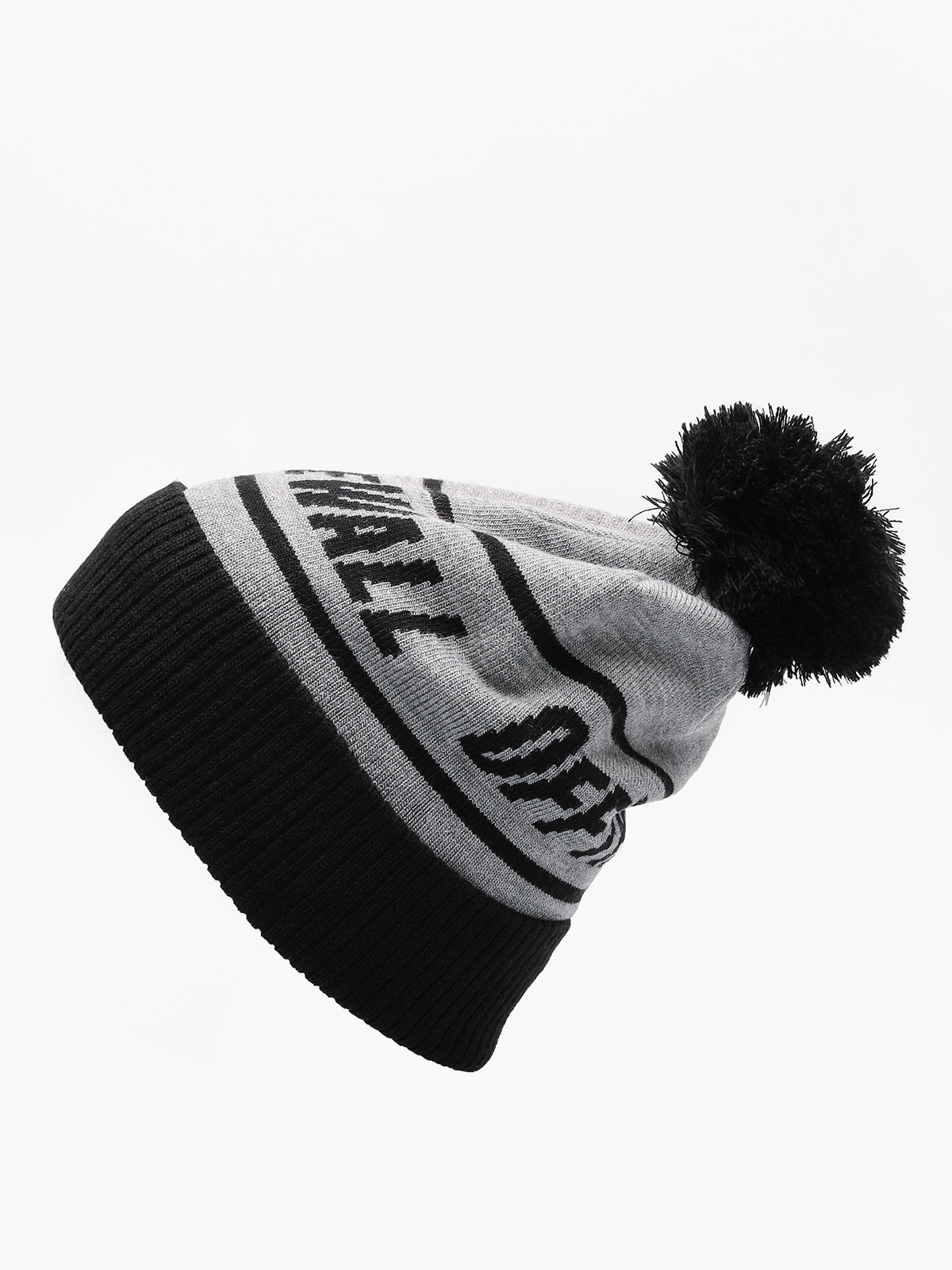 Czapka zimowa Vans Off The Wall Pom (heather grey/black)