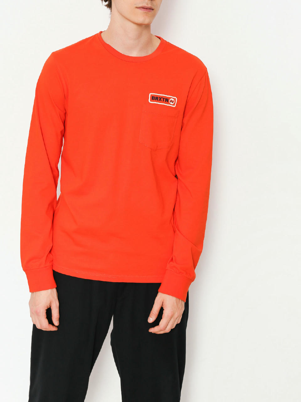 Longsleeve Brixton Baldwin Pkt (orange)