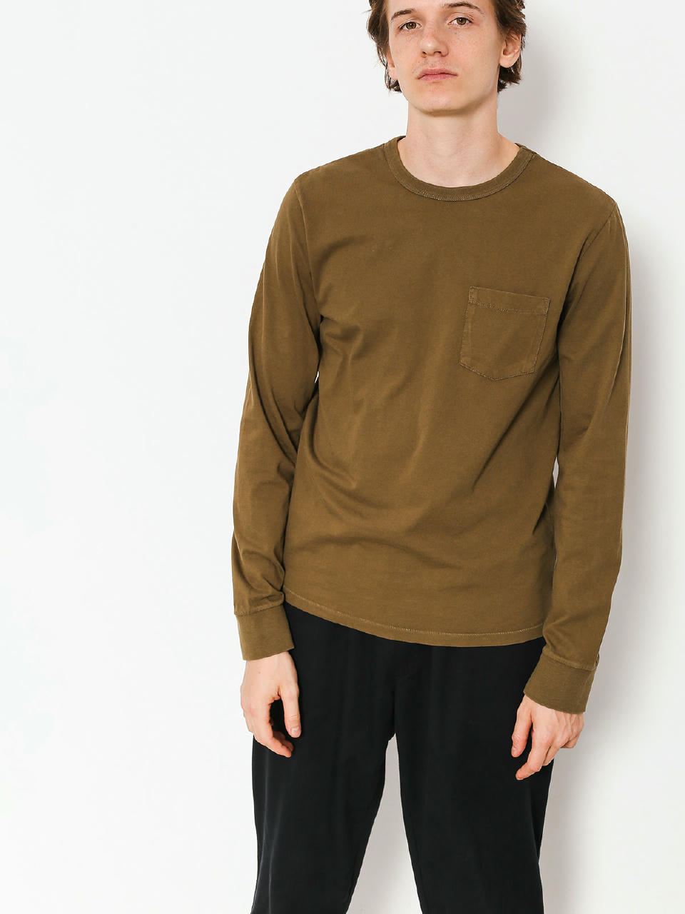 Longsleeve Brixton Chaplin LS (olive)