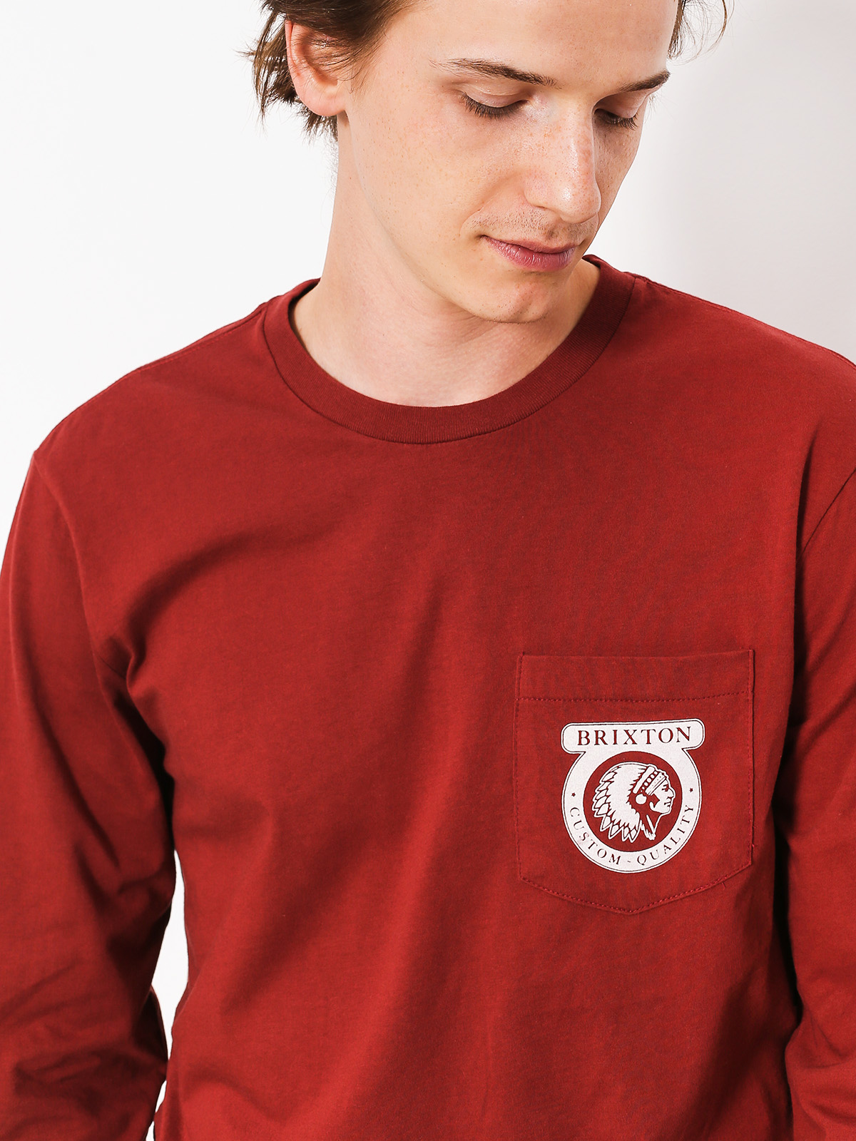 Longsleeve Brixton Native Ptkt Prem (brick)