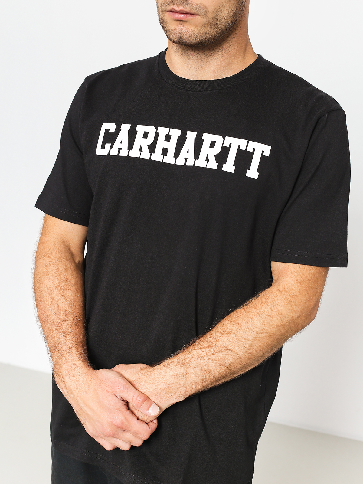 T-shirt Carhartt WIP College (black/white)