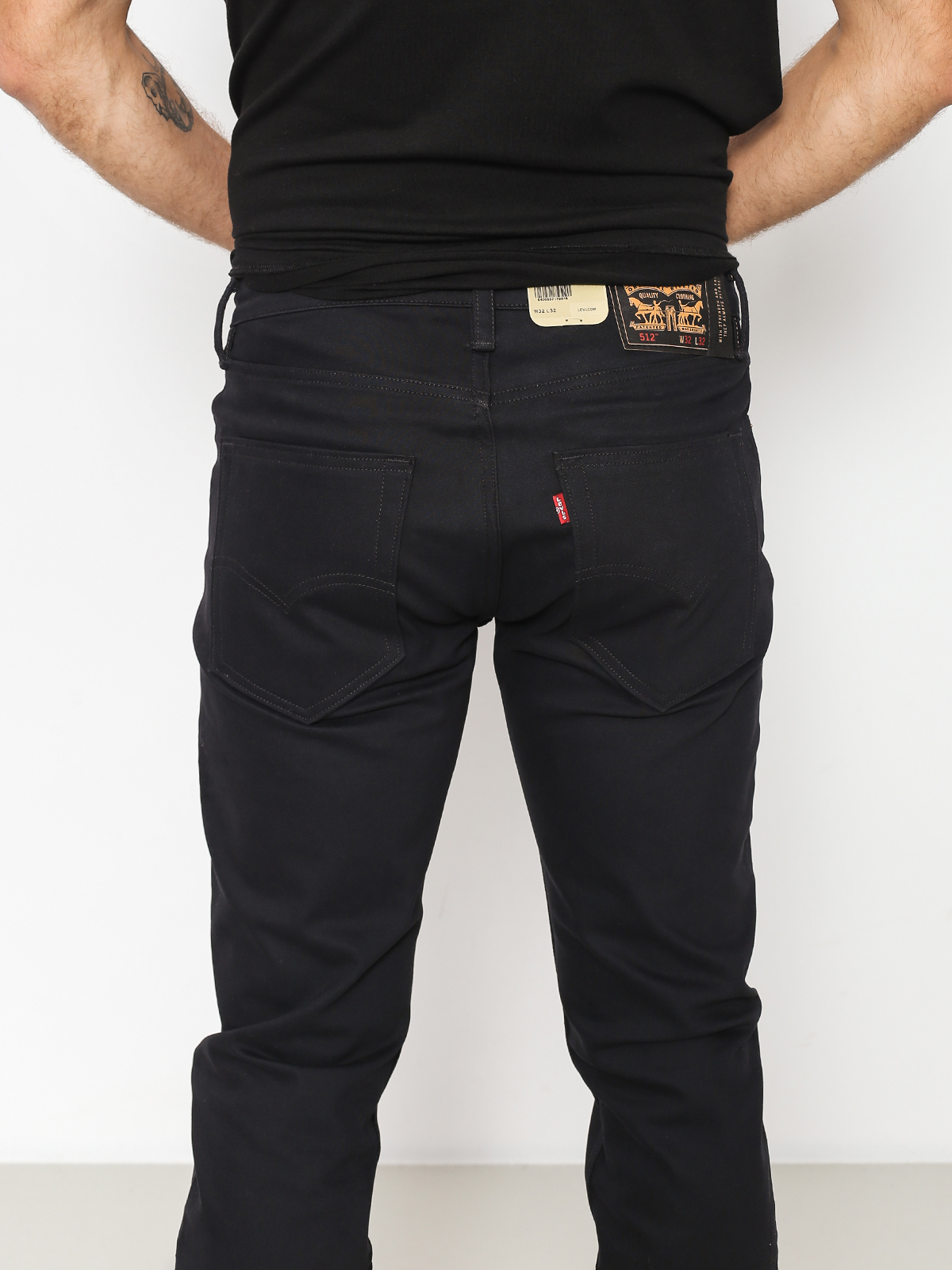 Spodnie Levi's® 512 Slim Taper (caviar bull denim)