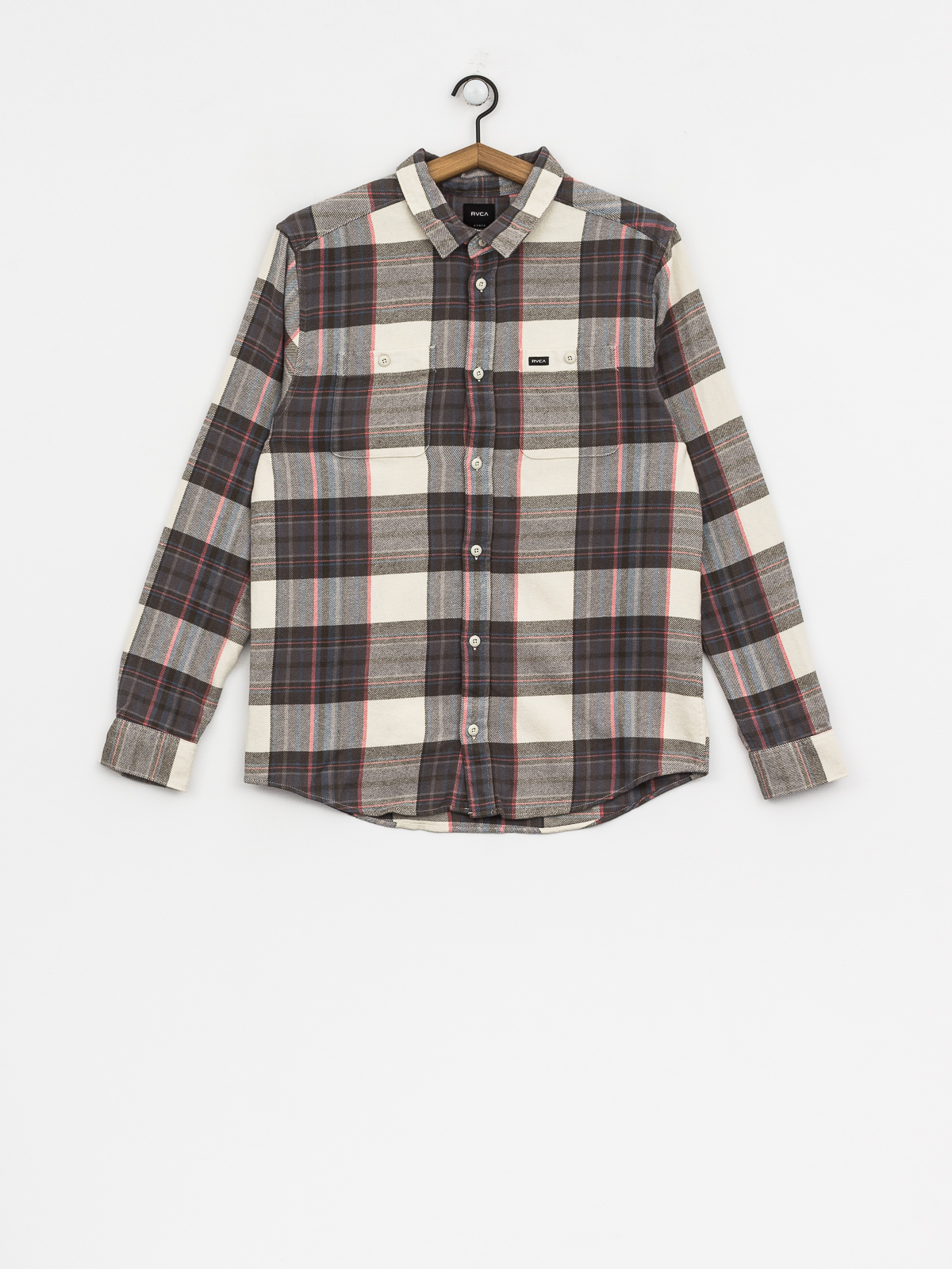 Koszula RVCA Ludlow Flannel Ls (silver bleach)