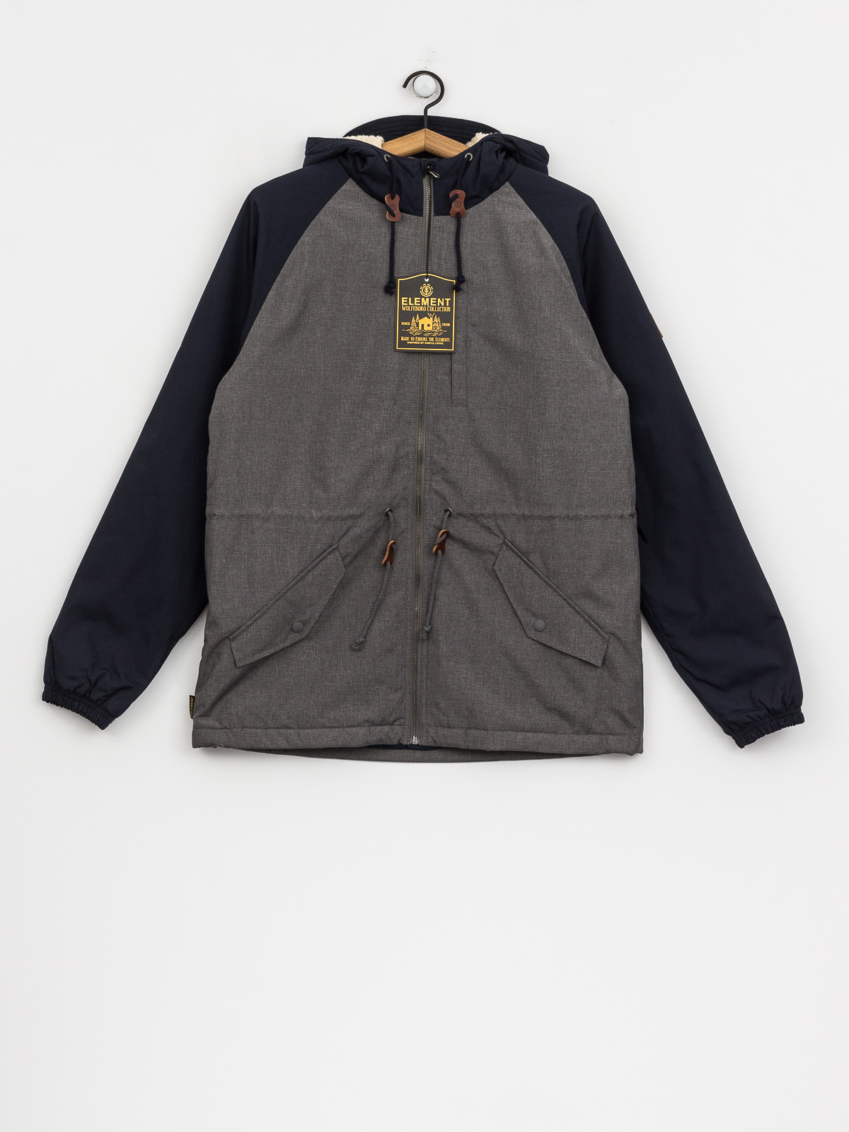 Kurtka Element Stark Heather Raglan (mid grey htr)