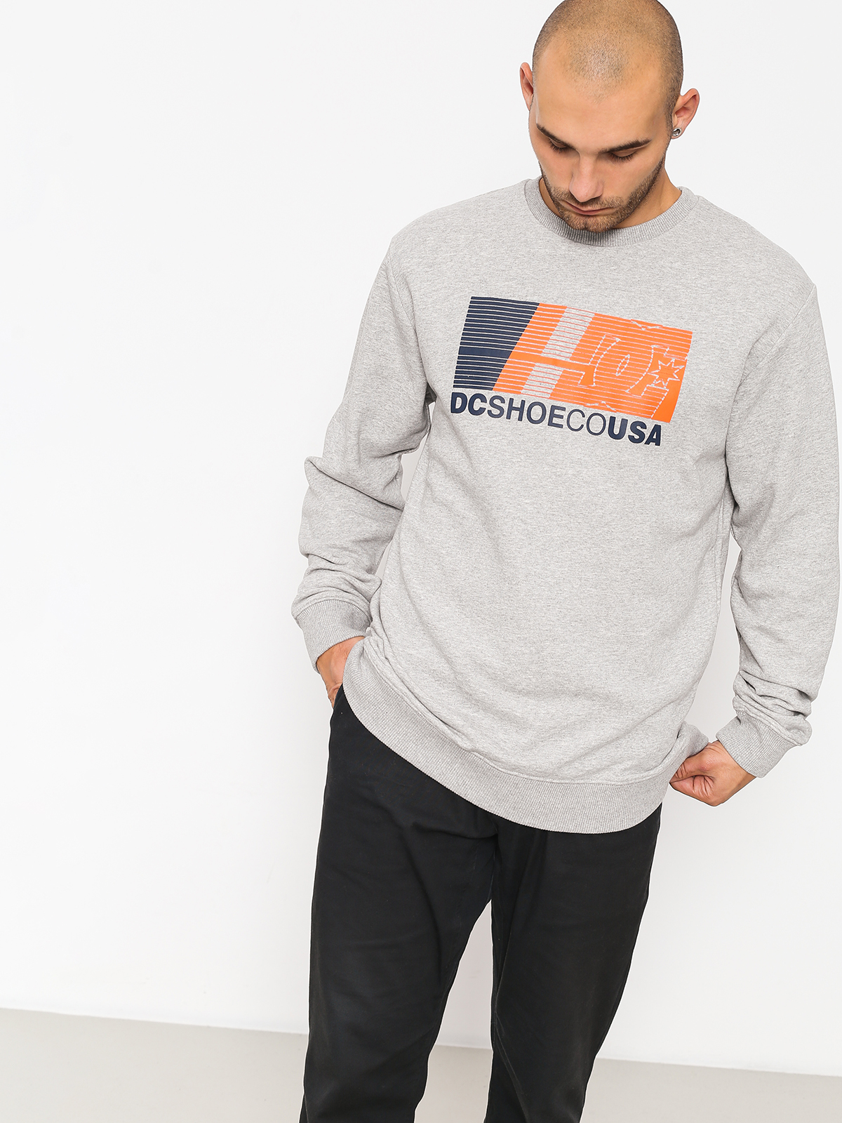 Bluza DC High Value (grey heather)