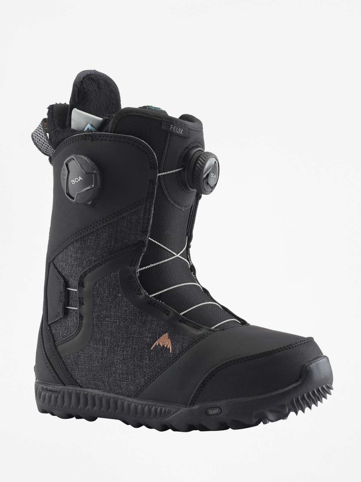 Buty snowboardowe Burton Felix Boa Wmn - czarny (black)