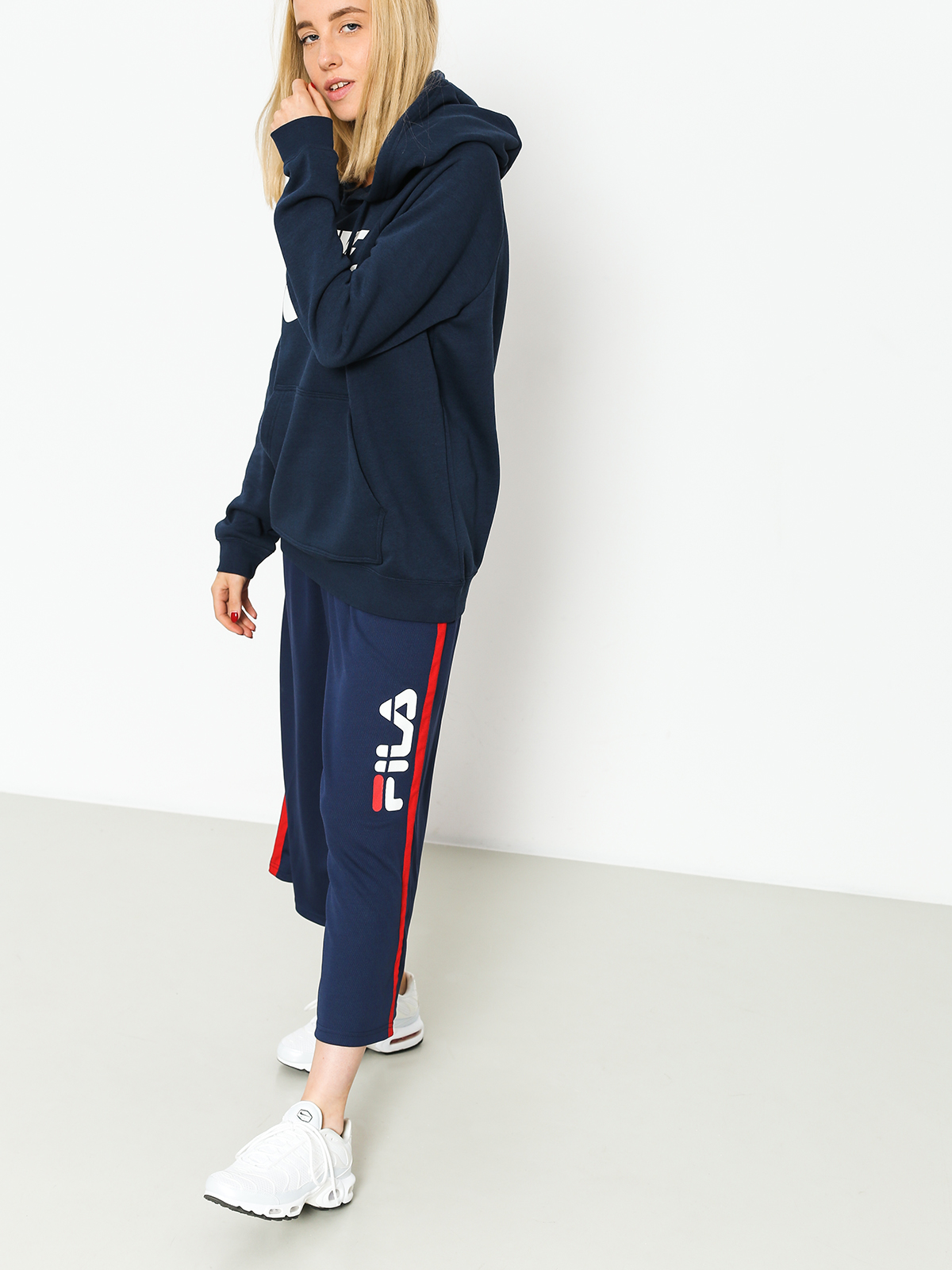 Bluza Nike Sportswear Rally Wmn (obsidian/obsidian/white)