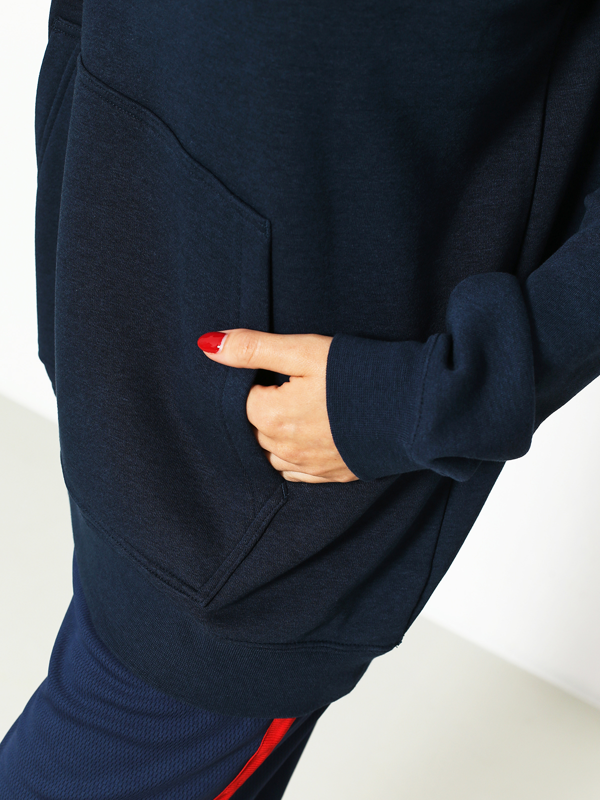 Bluza Nike Sportswear Rally Wmn (obsidian/obsidian/white)