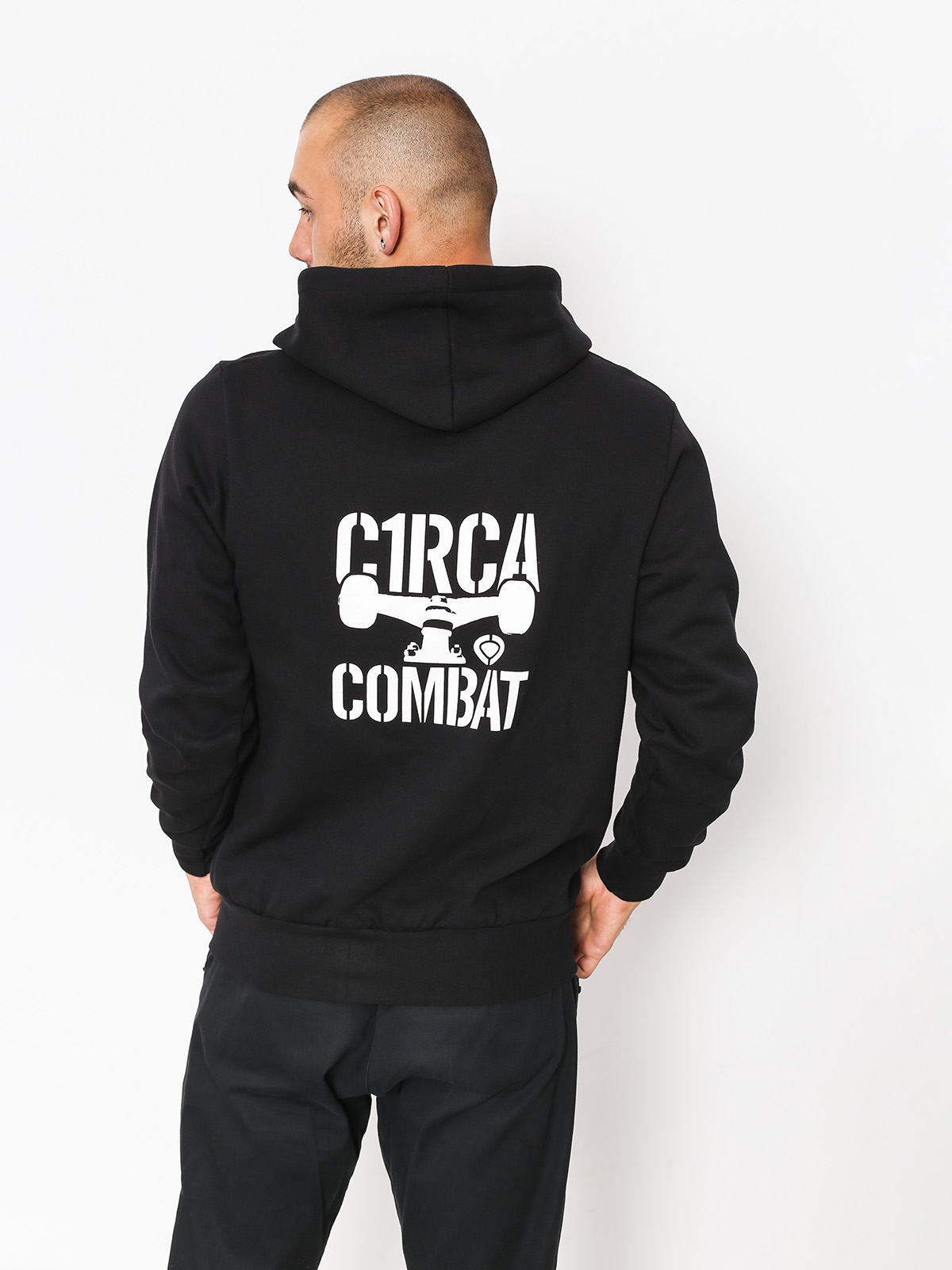Bluza z kapturem Circa Combat ZHD (black)