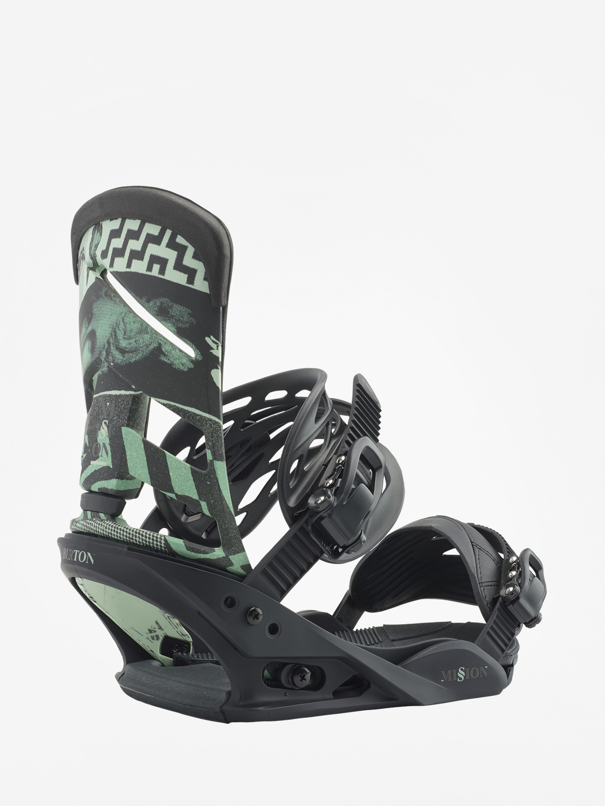 Męskie Wiązania snowboardowe Burton Mission (illumi not me)