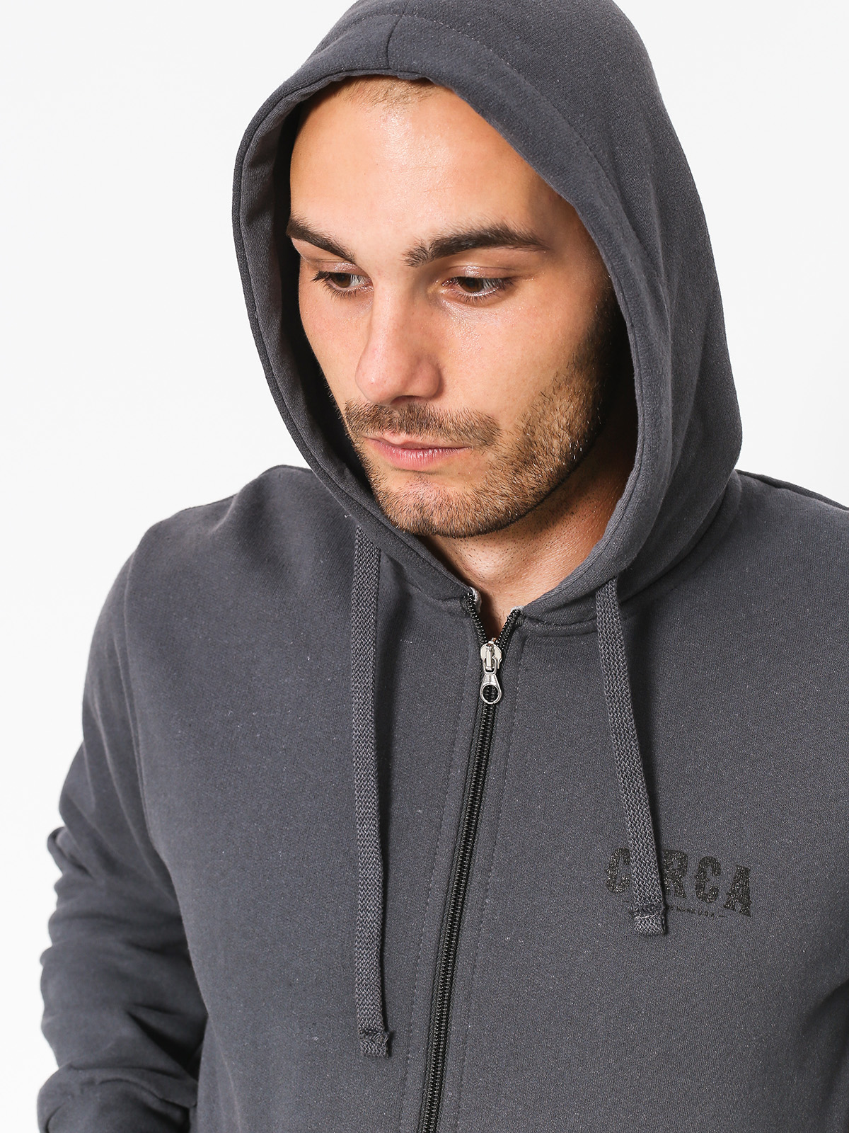 Bluza z kapturem Circa Motorcycle ZHD (charcoal)