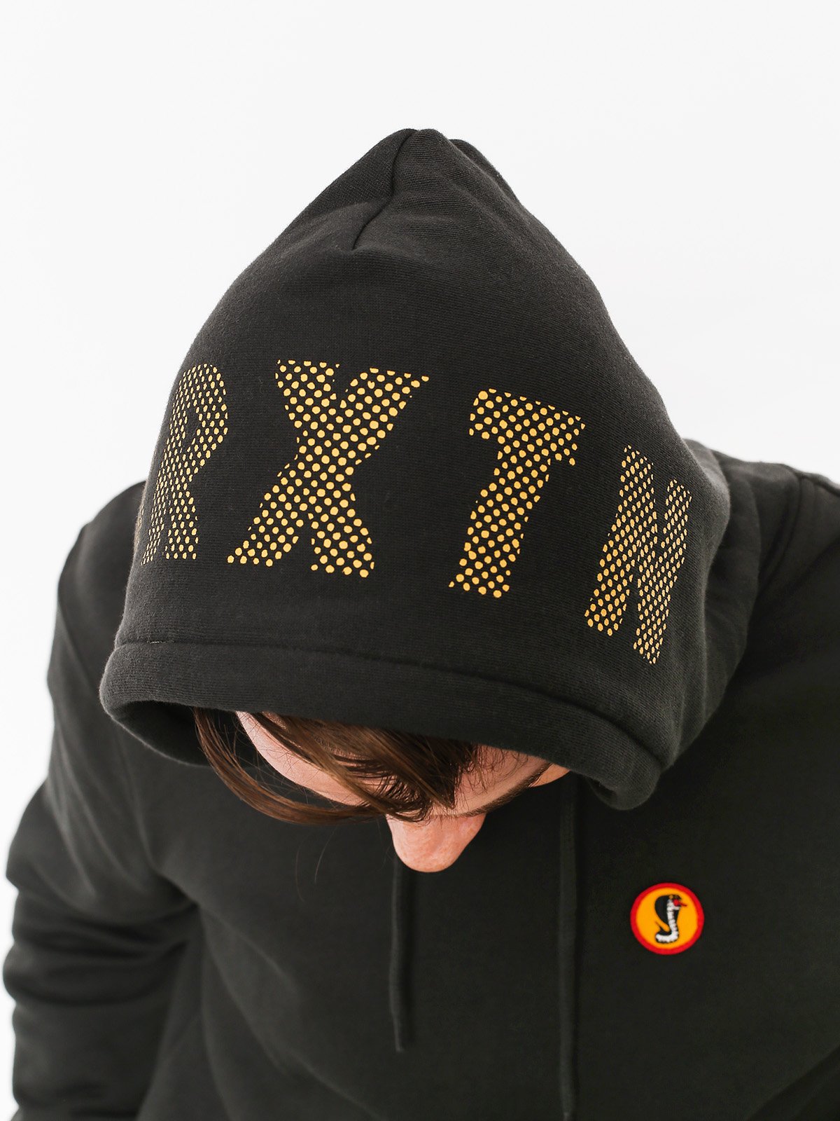 Bluza z kapturem Brixton Fang HD (wablk)