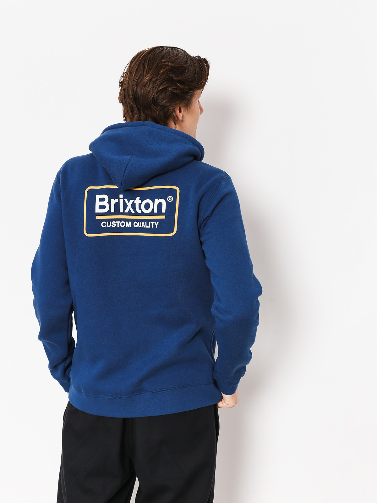 Bluza z kapturem Brixton Palmer HD (dpblu)