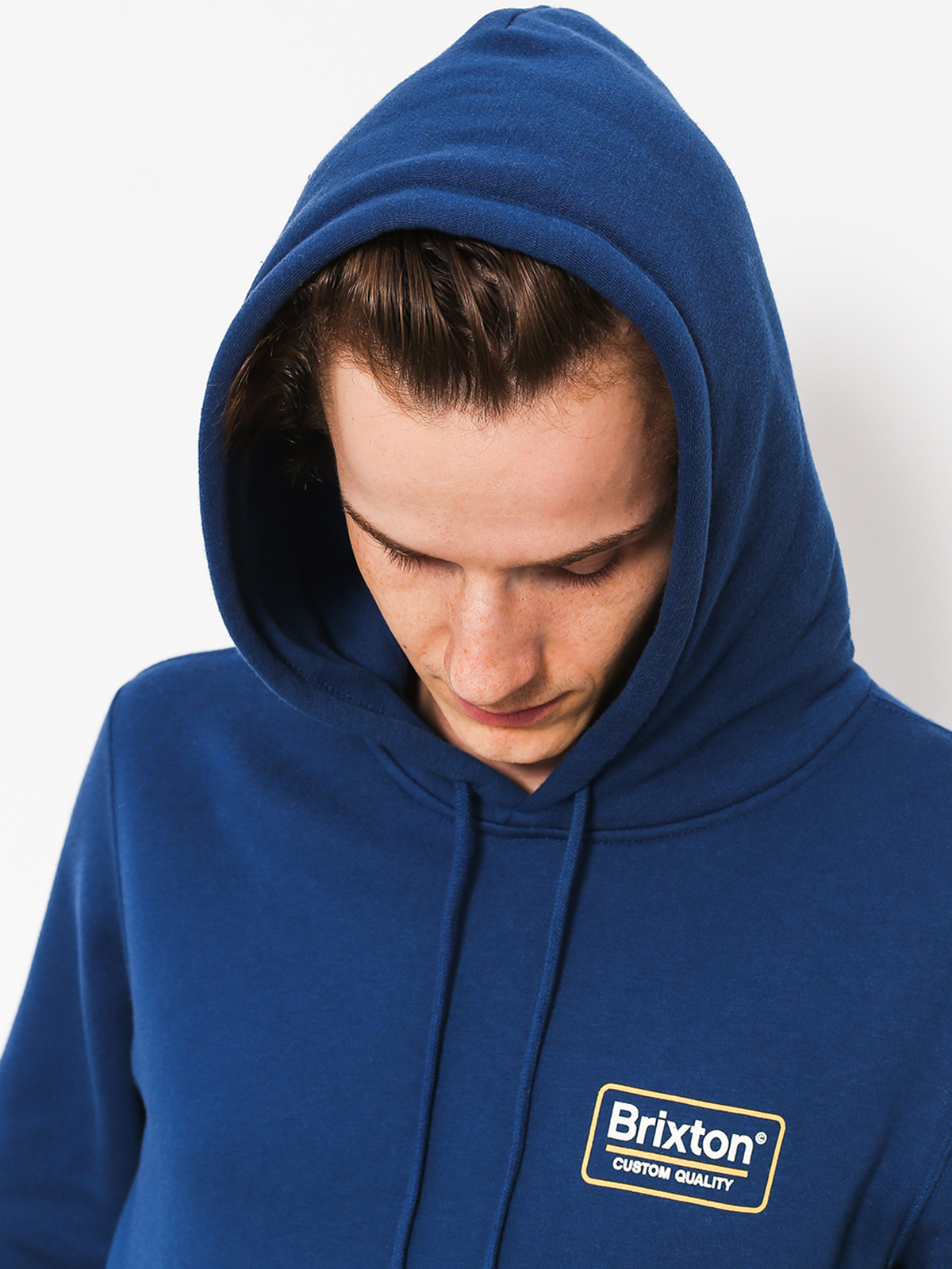 Bluza z kapturem Brixton Palmer HD (dpblu)