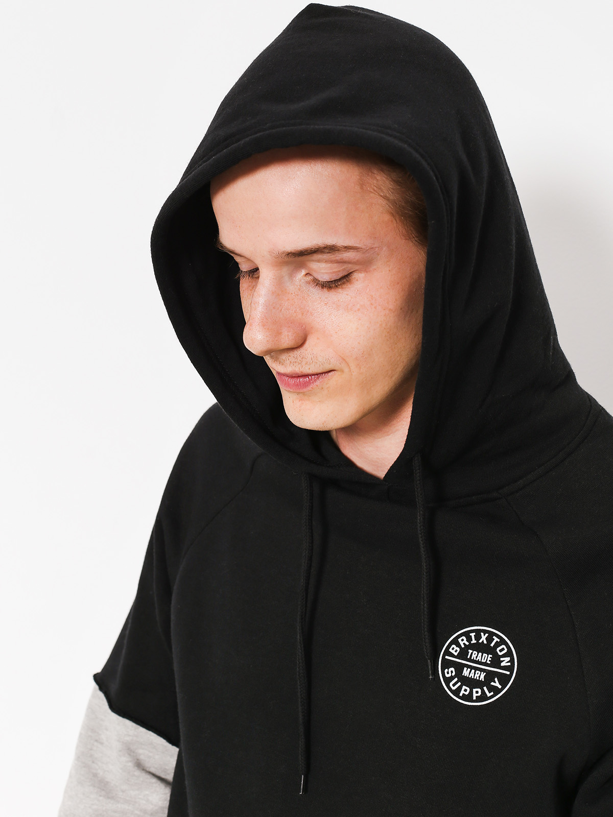 Bluza z kapturem Brixton Oath 2 Fer HD (bkhtg)