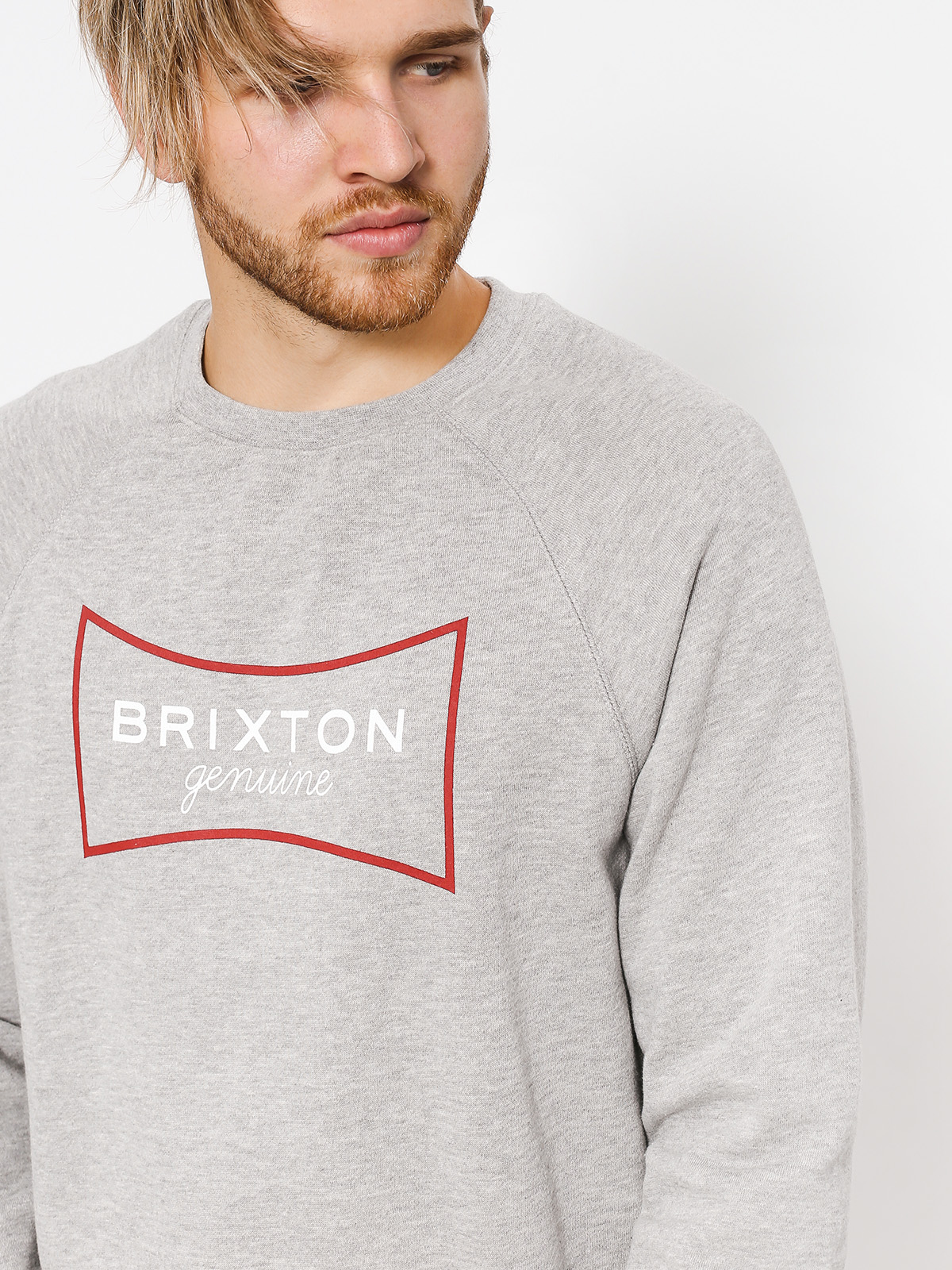 Bluza Brixton Ramsey III Crew (htgry)