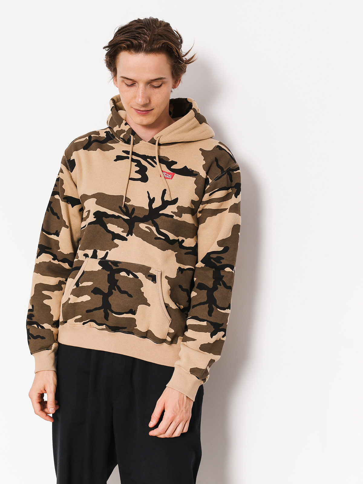 Bluza z kapturem Brixton Stith Wl HD (camo)