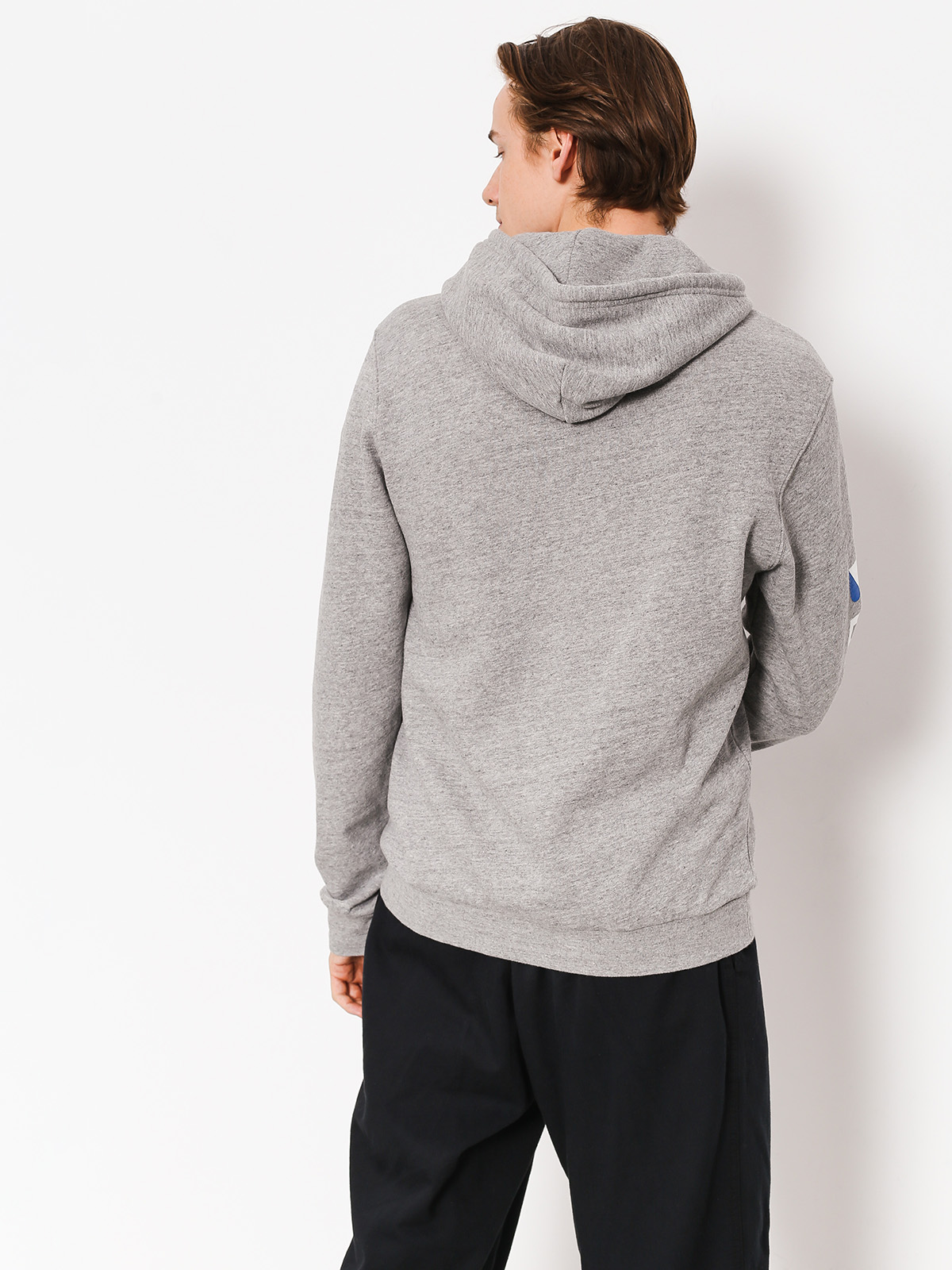 Bluza z kapturem Brixton Stowell HD (htgry)