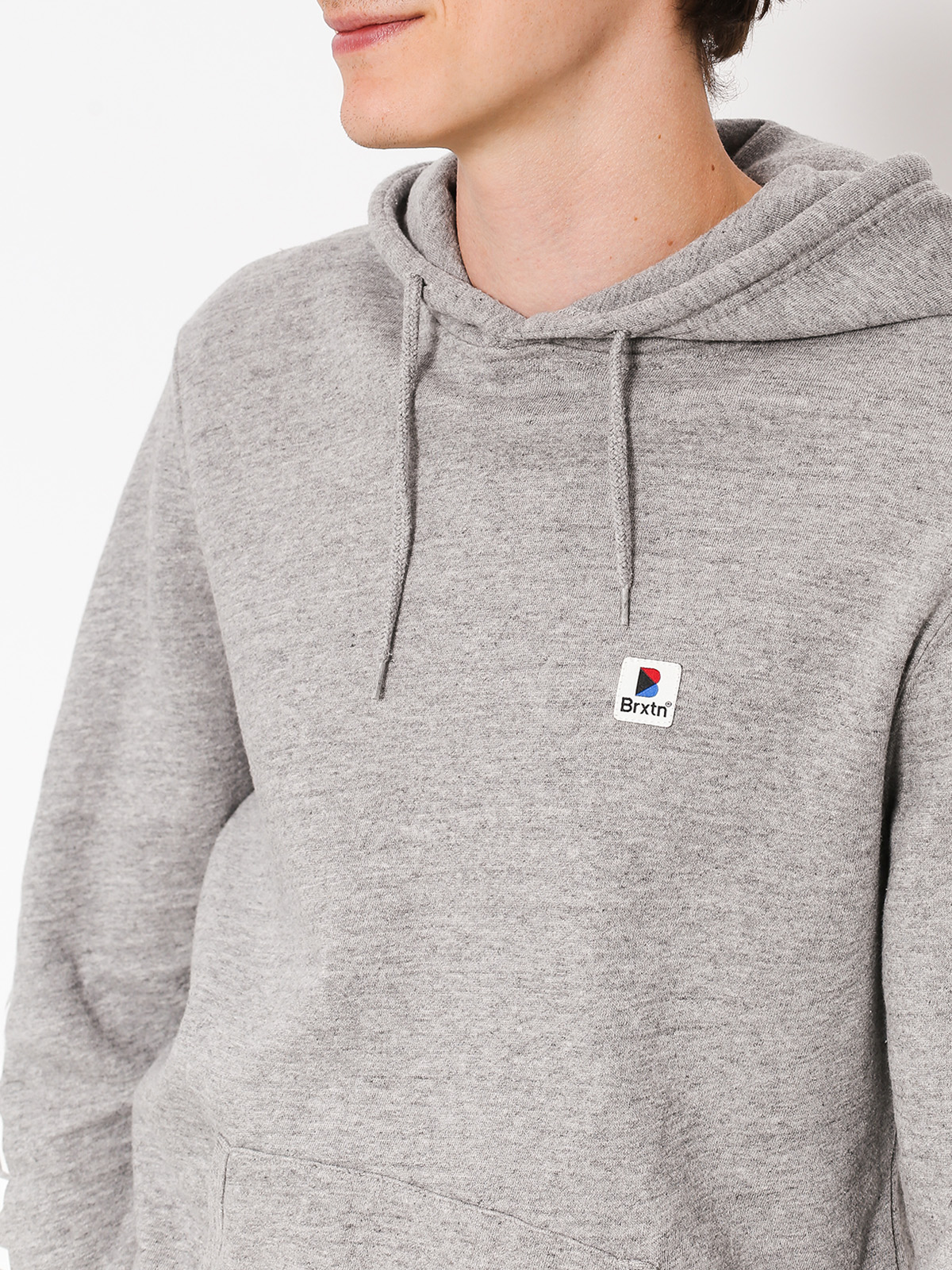 Bluza z kapturem Brixton Stowell HD (htgry)