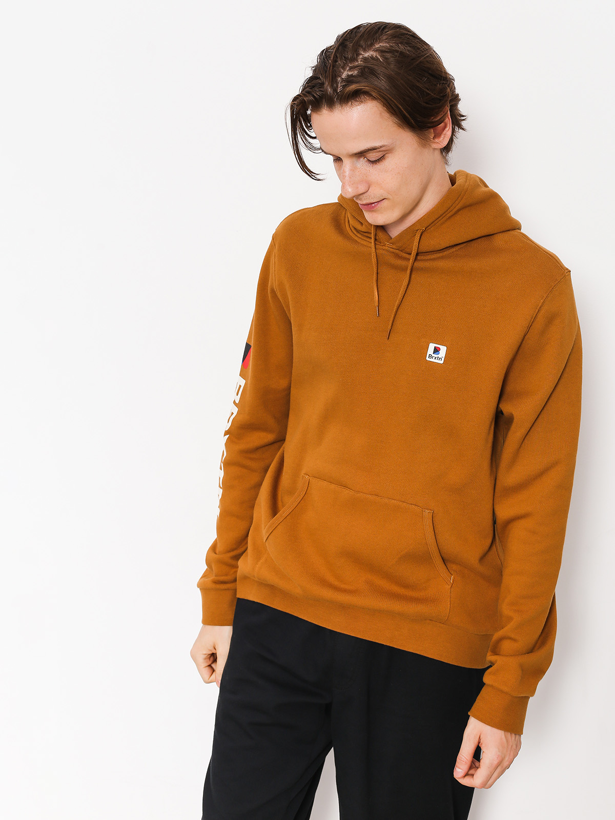 Bluza z kapturem Brixton Stowell HD (wshcp)