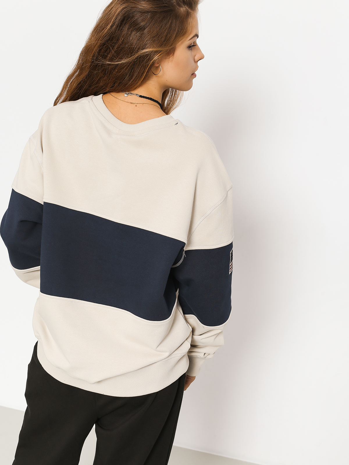 Bluza New Era World (tan/navy)