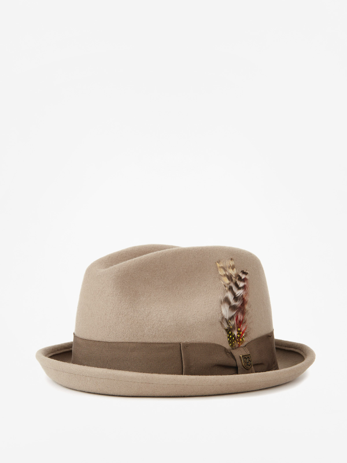 Kapelusz Brixton Gain Fedora (khaki)