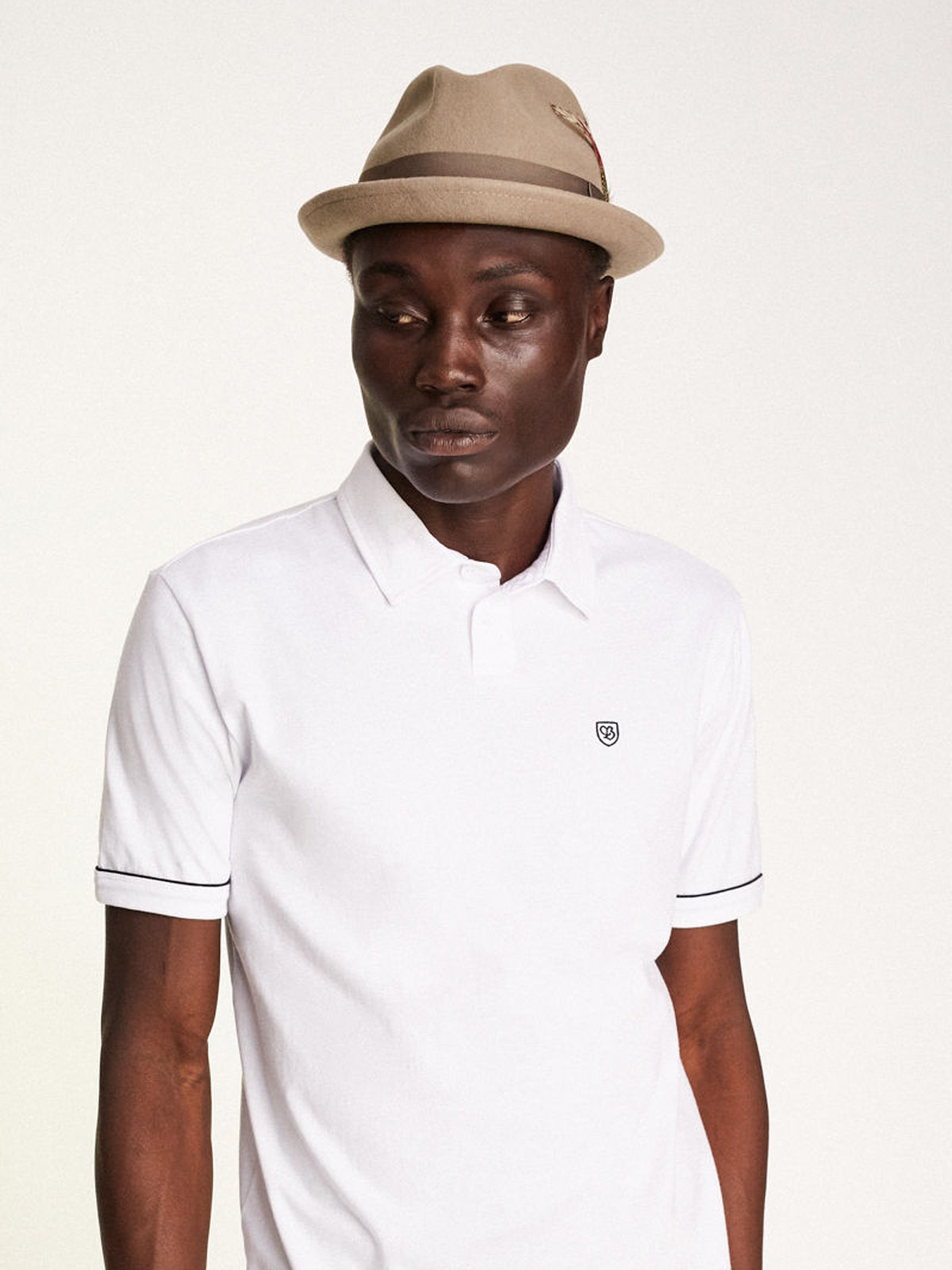 Kapelusz Brixton Gain Fedora (khaki)