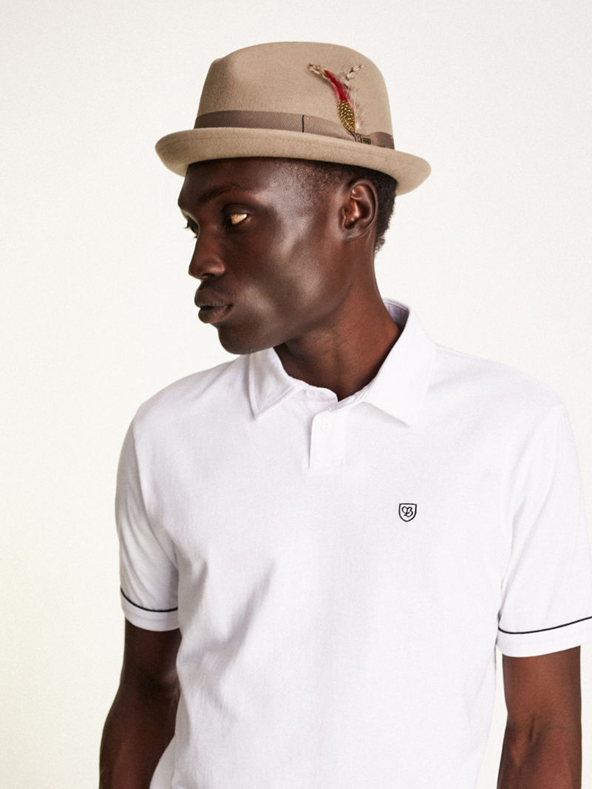 Kapelusz Brixton Gain Fedora (khaki)