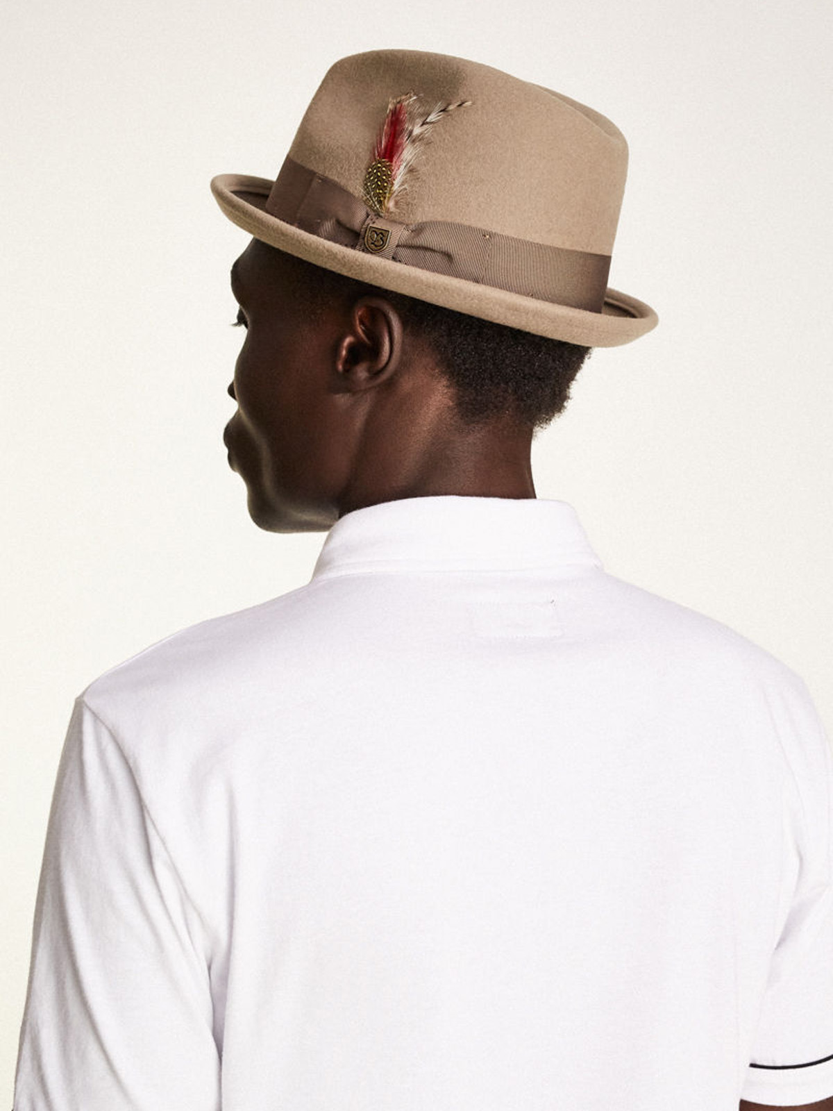 Kapelusz Brixton Gain Fedora (khaki)