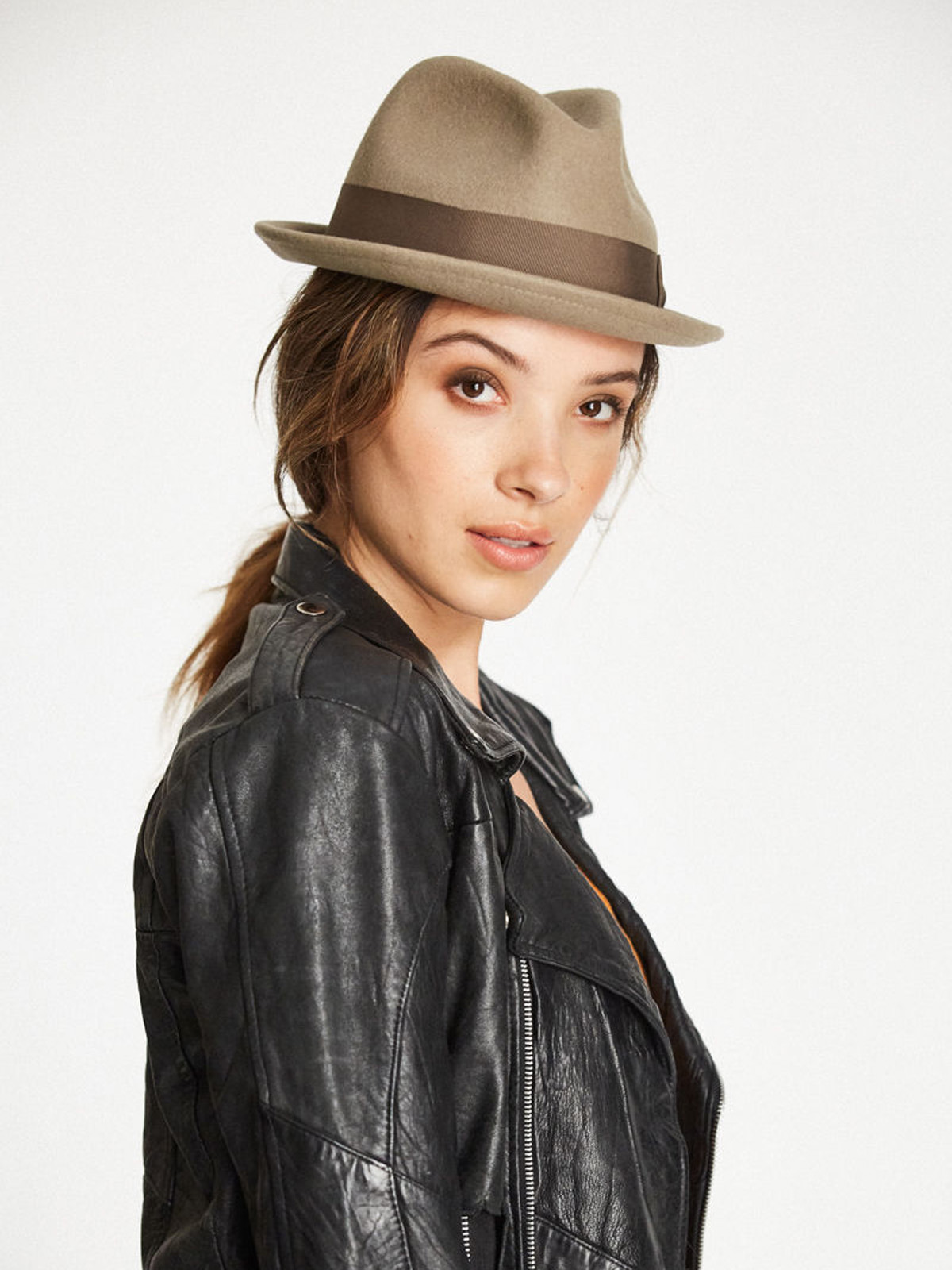 Kapelusz Brixton Gain Fedora (khaki)