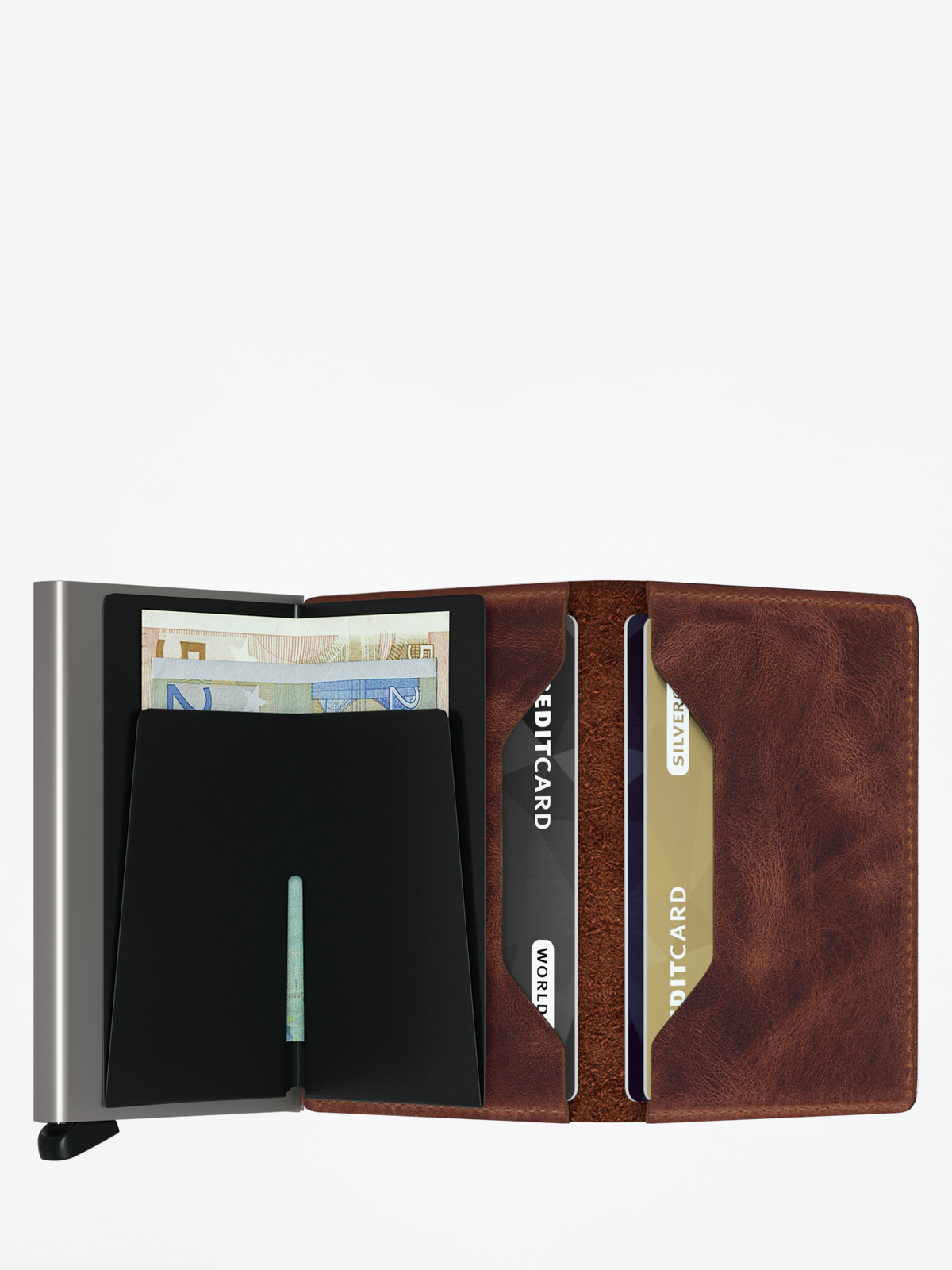 Portfel Secrid Slimwallet (vintage brown)