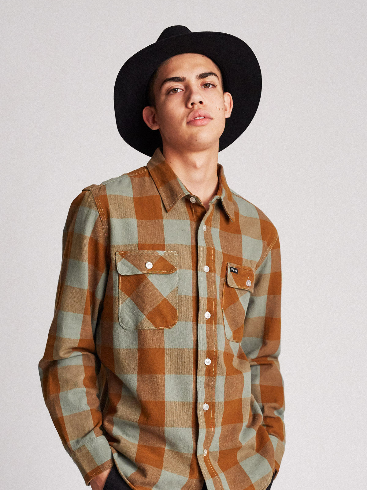 Kapelusz Brixton Wesley Fedora (black)