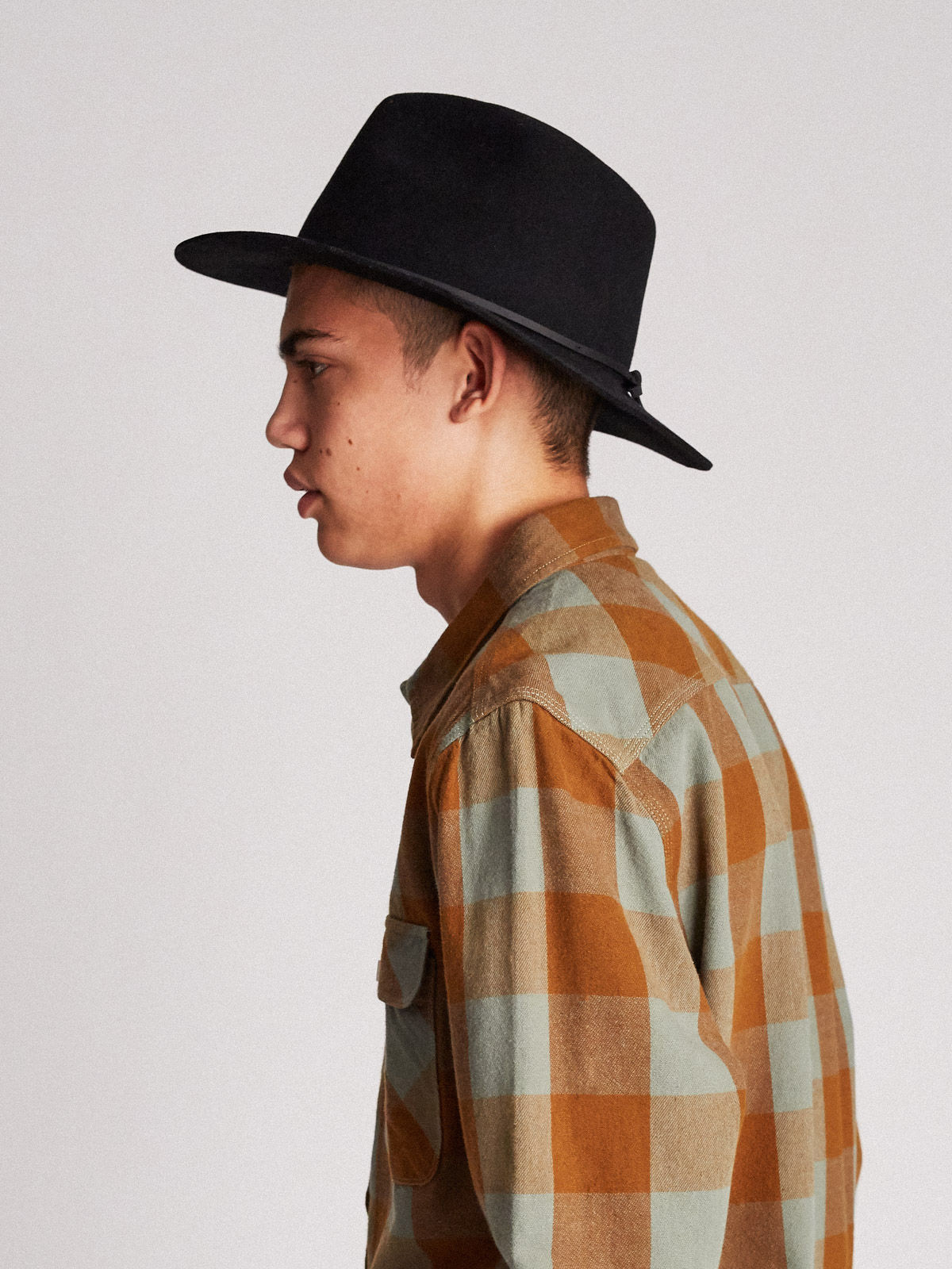 Kapelusz Brixton Wesley Fedora (black)