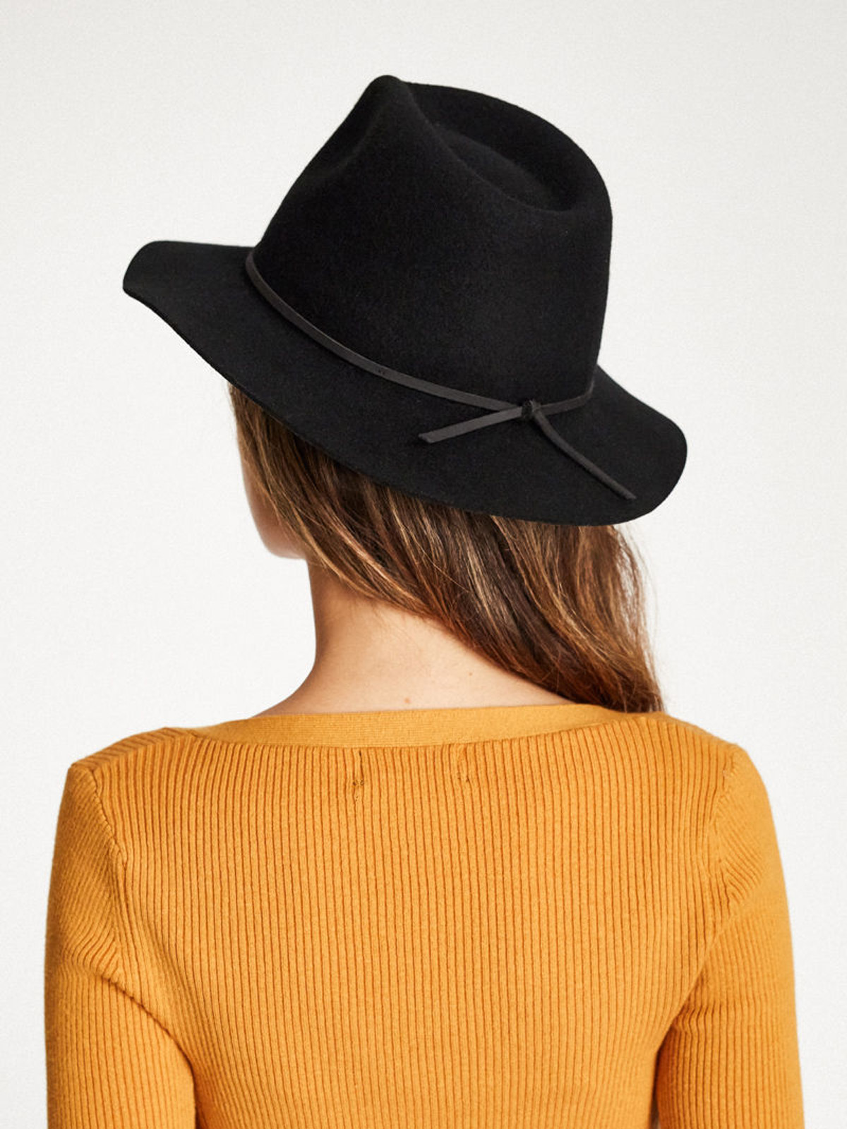 Kapelusz Brixton Wesley Fedora (black)