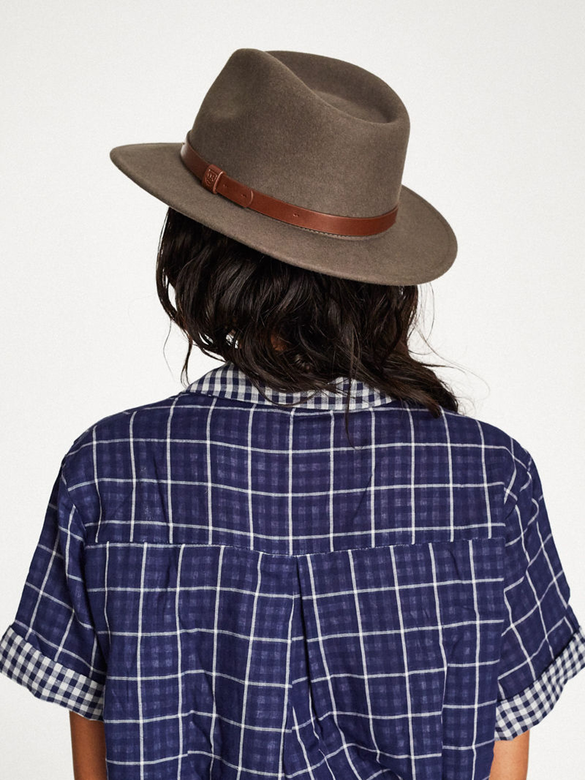Kapelusz Brixton Messer Fedora (ivy)