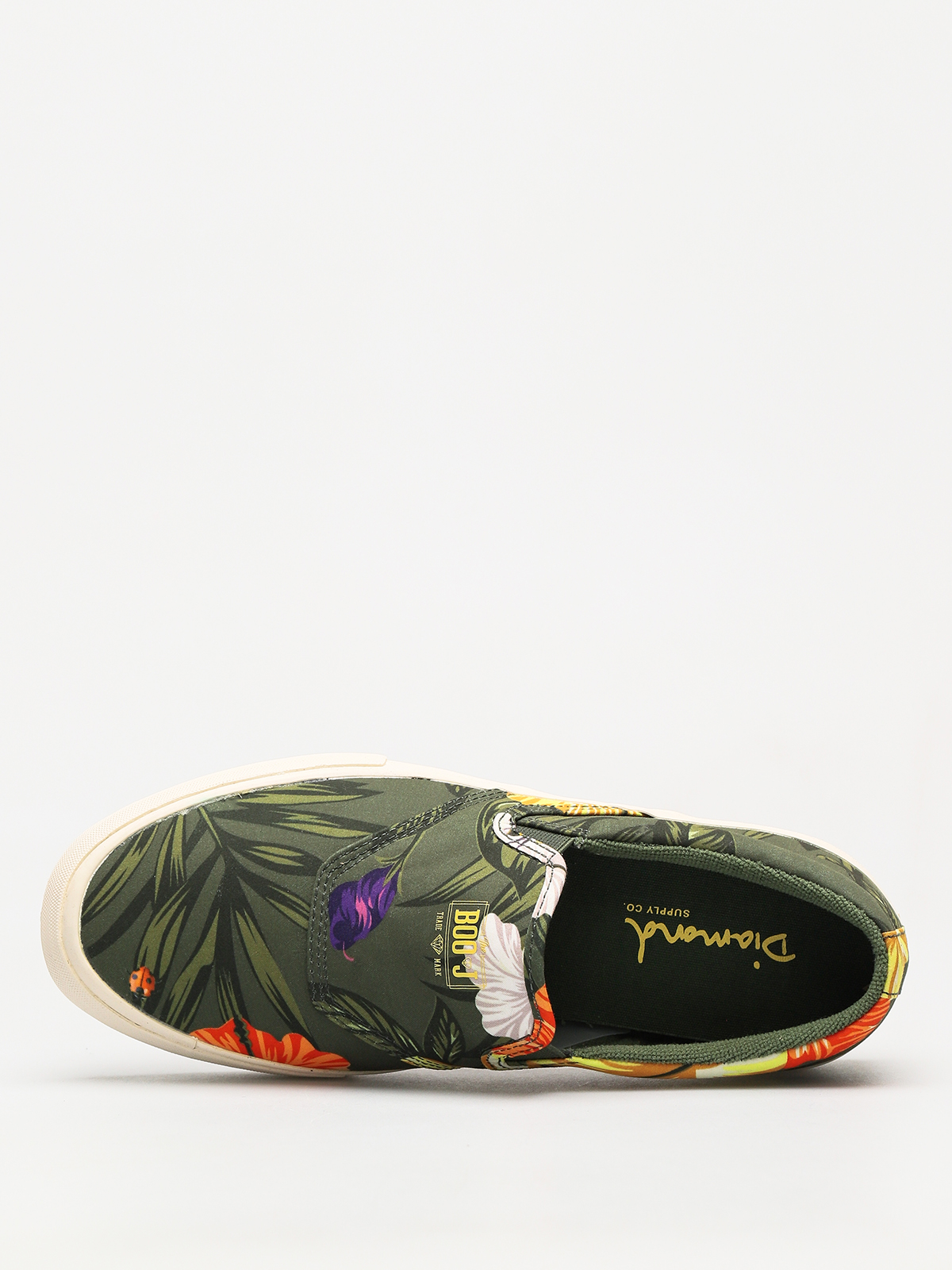 Buty Diamond Supply Co. Boo J Aloha Floral (olive)