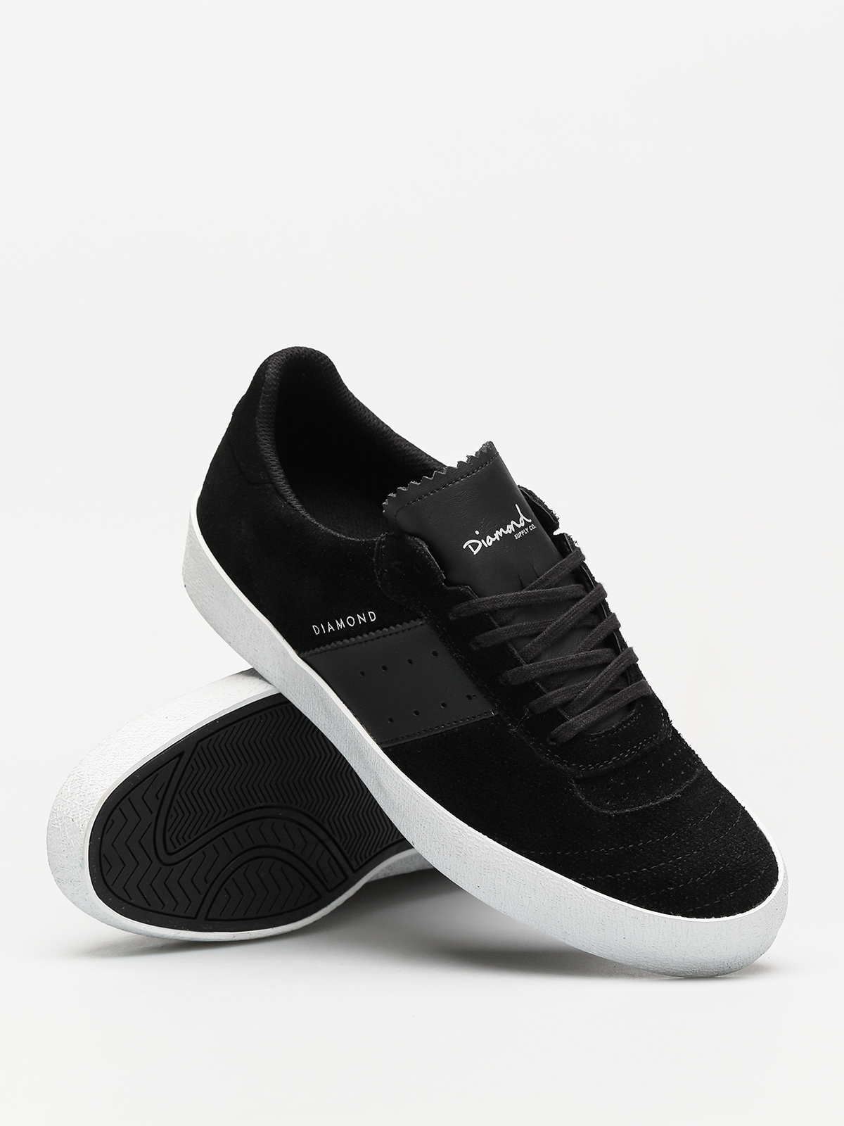 Buty Diamond Supply Co. Barca Suede (black/black)