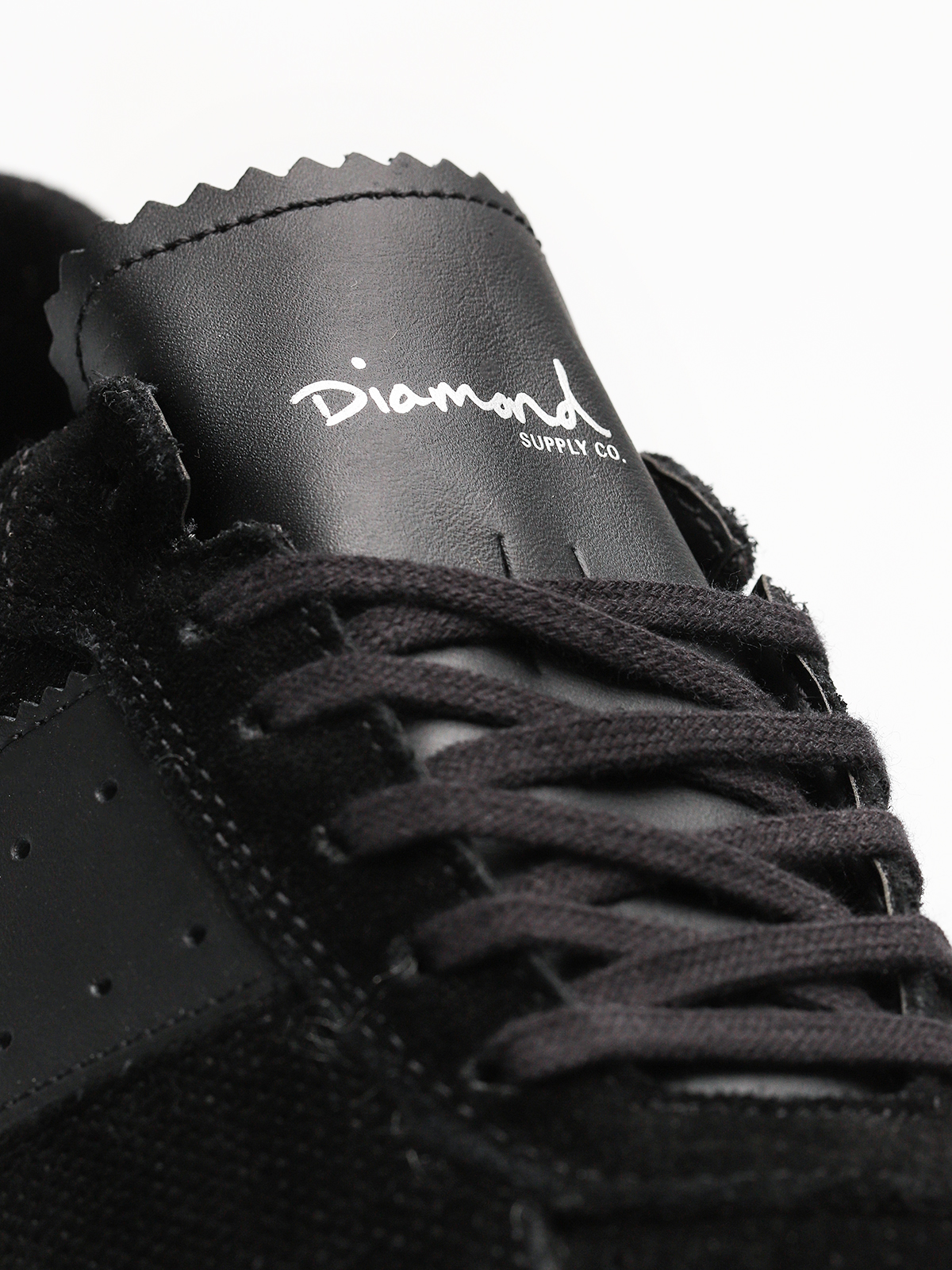 Buty Diamond Supply Co. Barca Suede (black/black)
