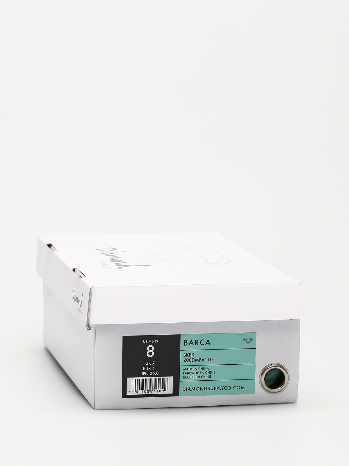 Buty Diamond Supply Co. Barca Suede (black/black)