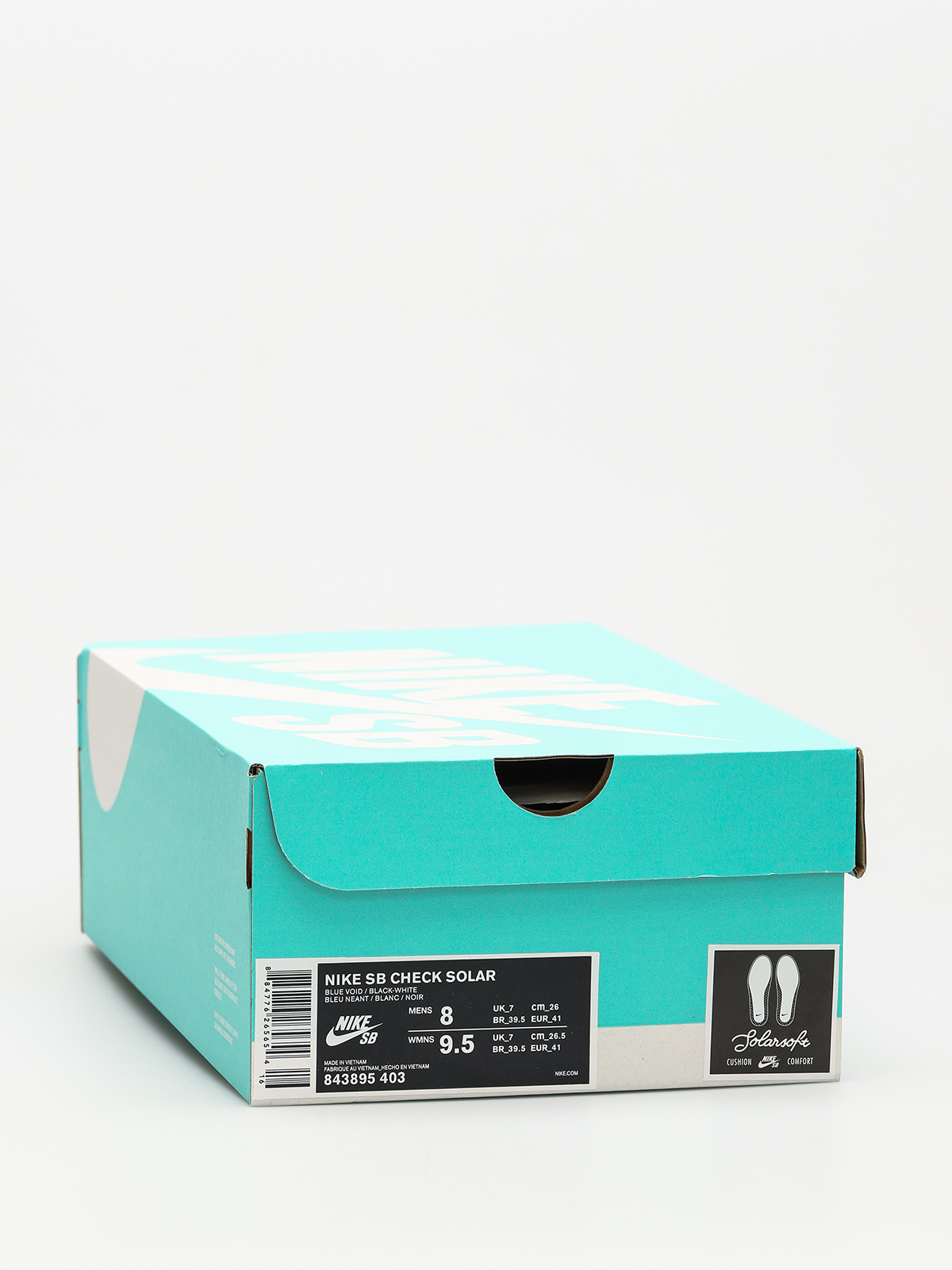 Buty Nike SB Sb Check Solarsoft (blue void/black white)
