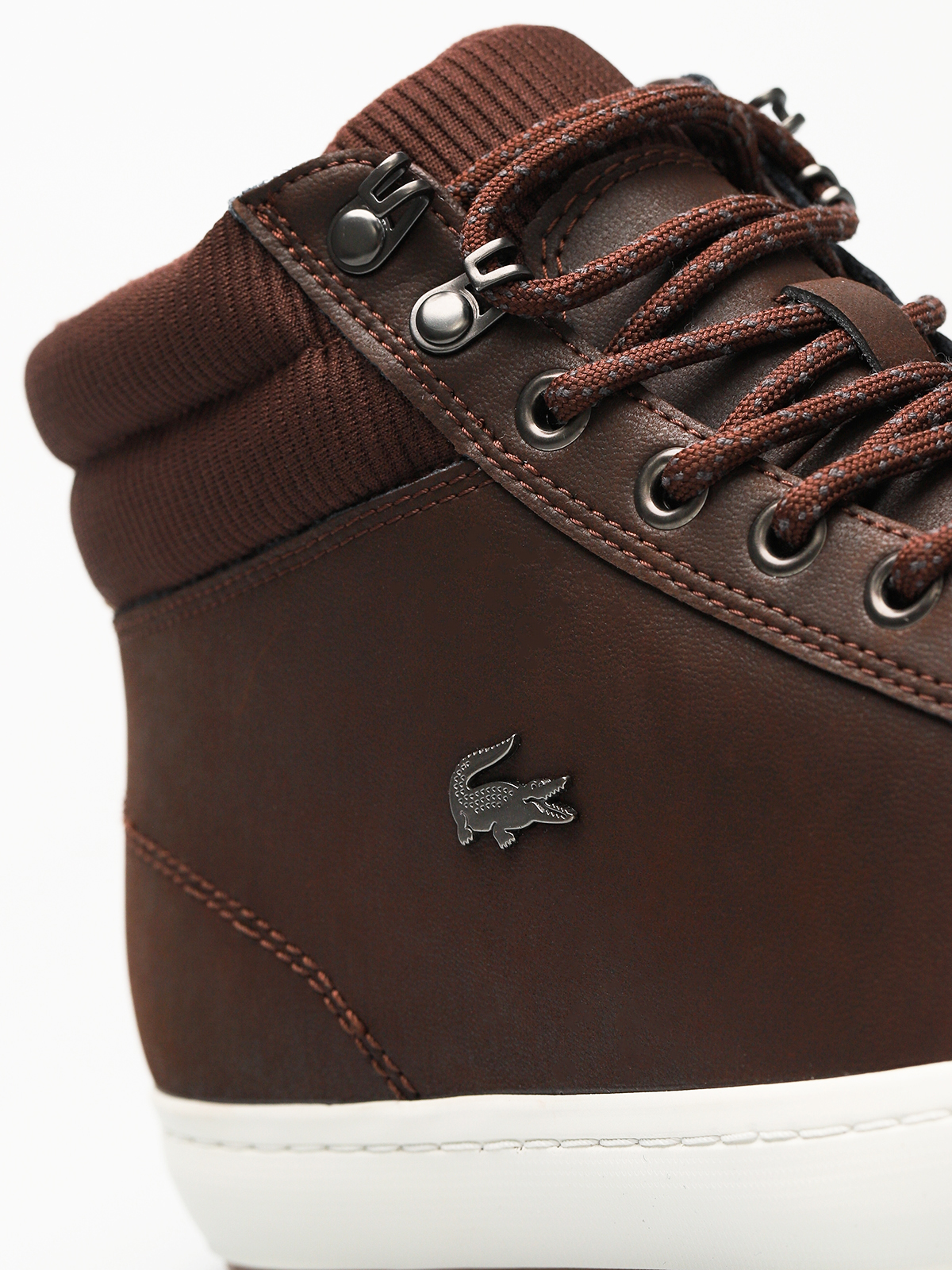Buty Lacoste Straightset Insulac 3181 (dark brown/dark brown)